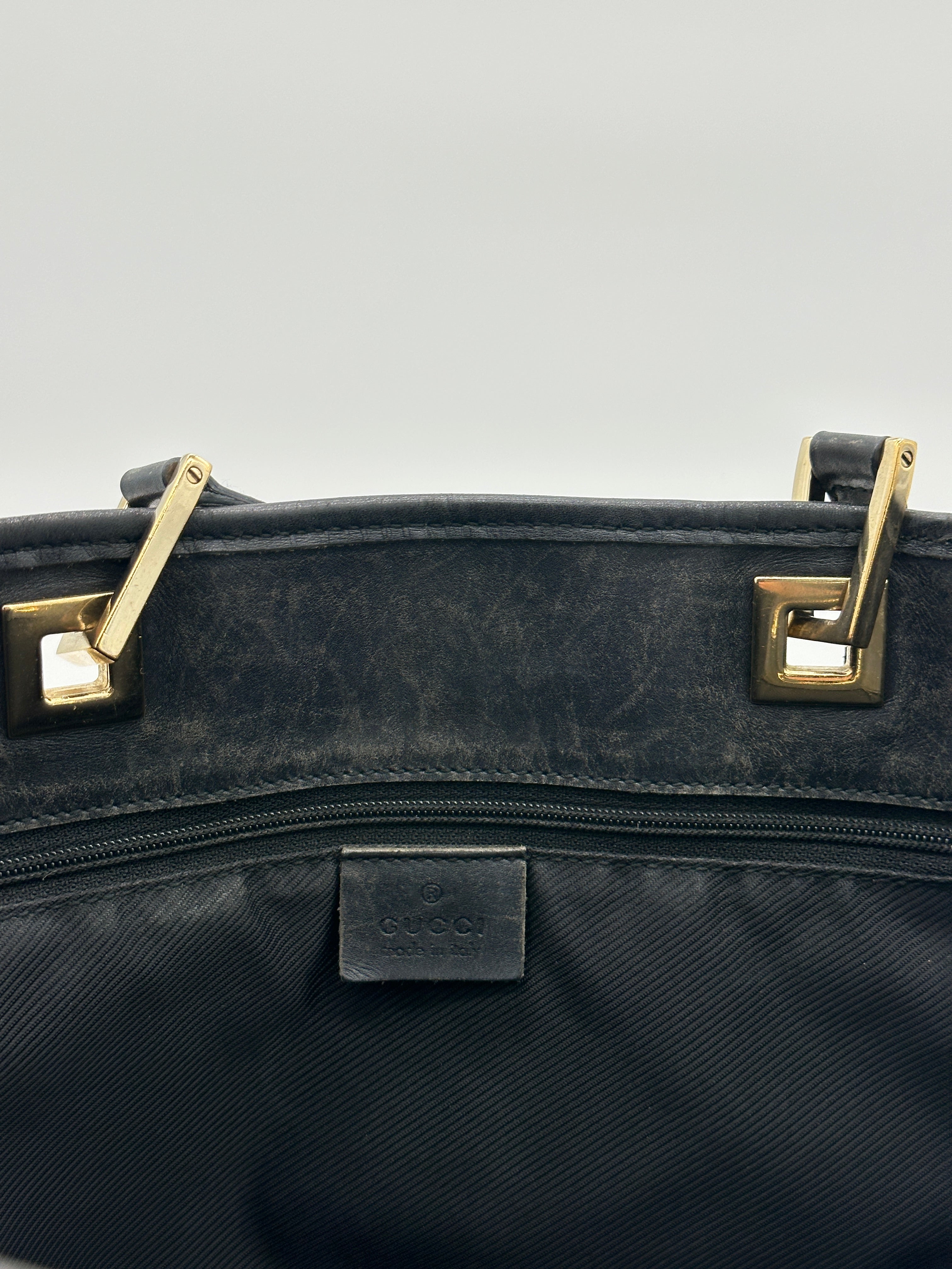 Pre-loved Gucci Canvas Tote Bag | Pepper Luxury Vintage