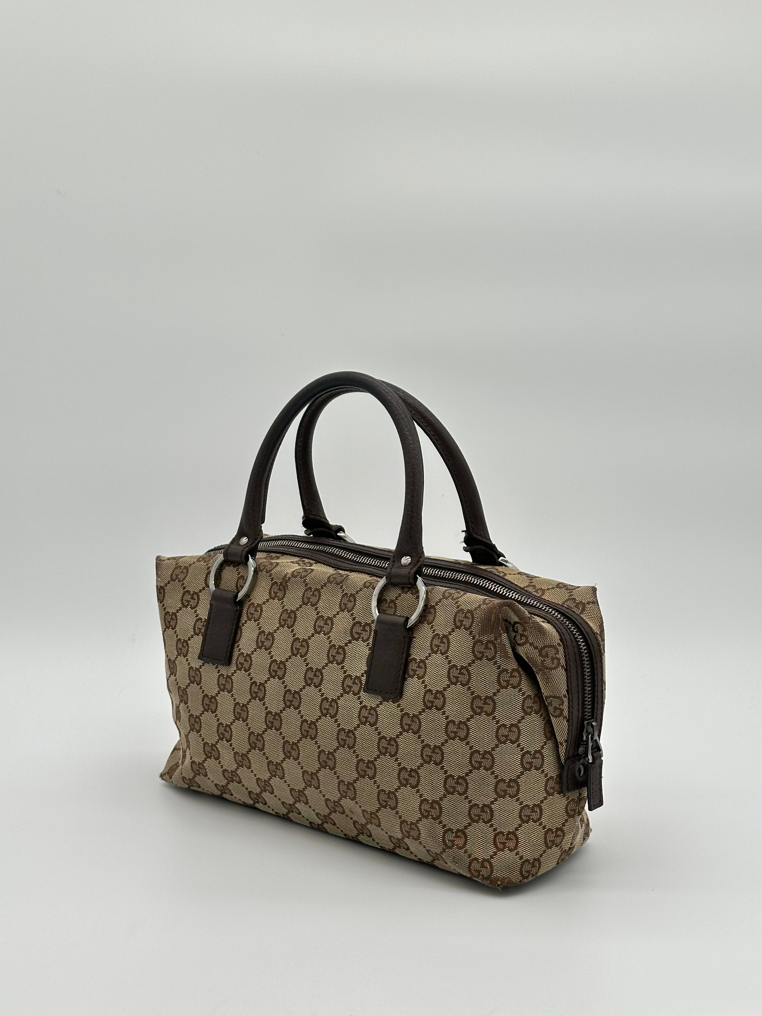 Gucci Canvas Top Handle