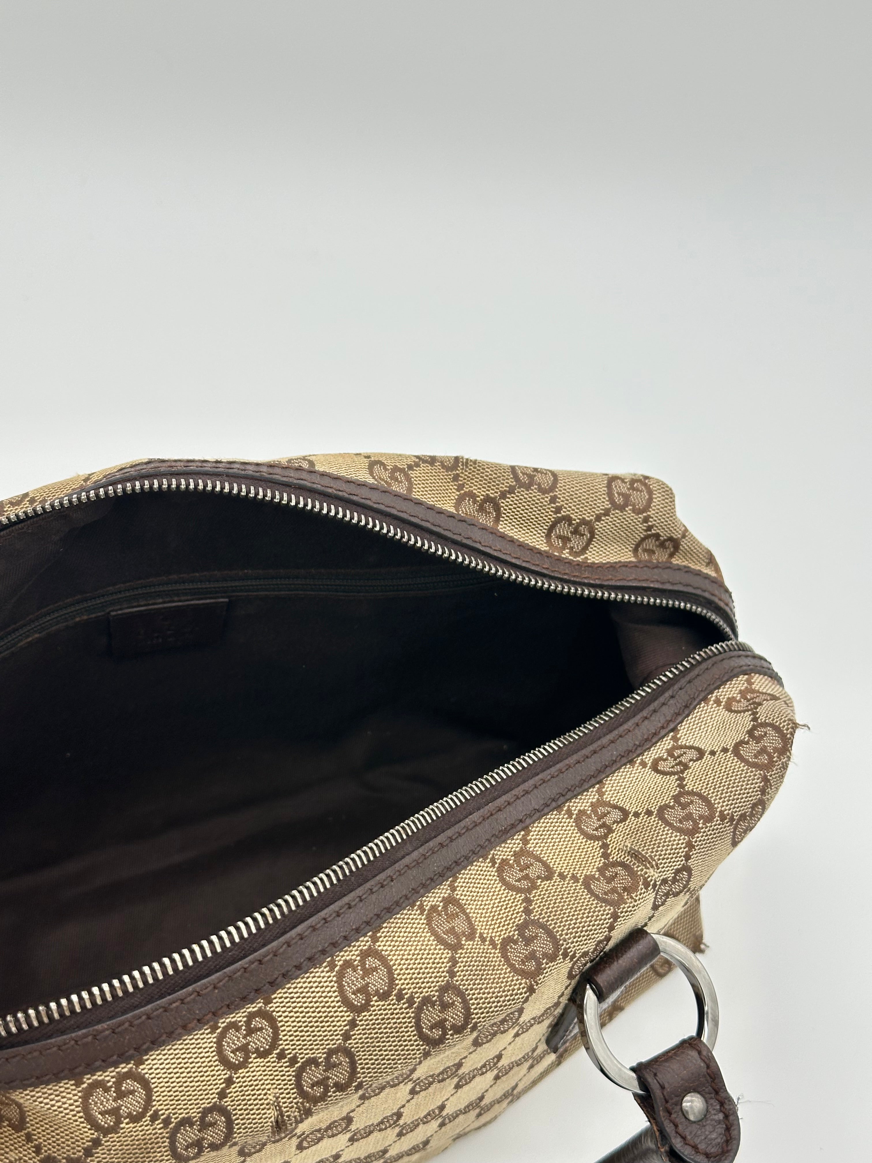Gucci Canvas Top Handle