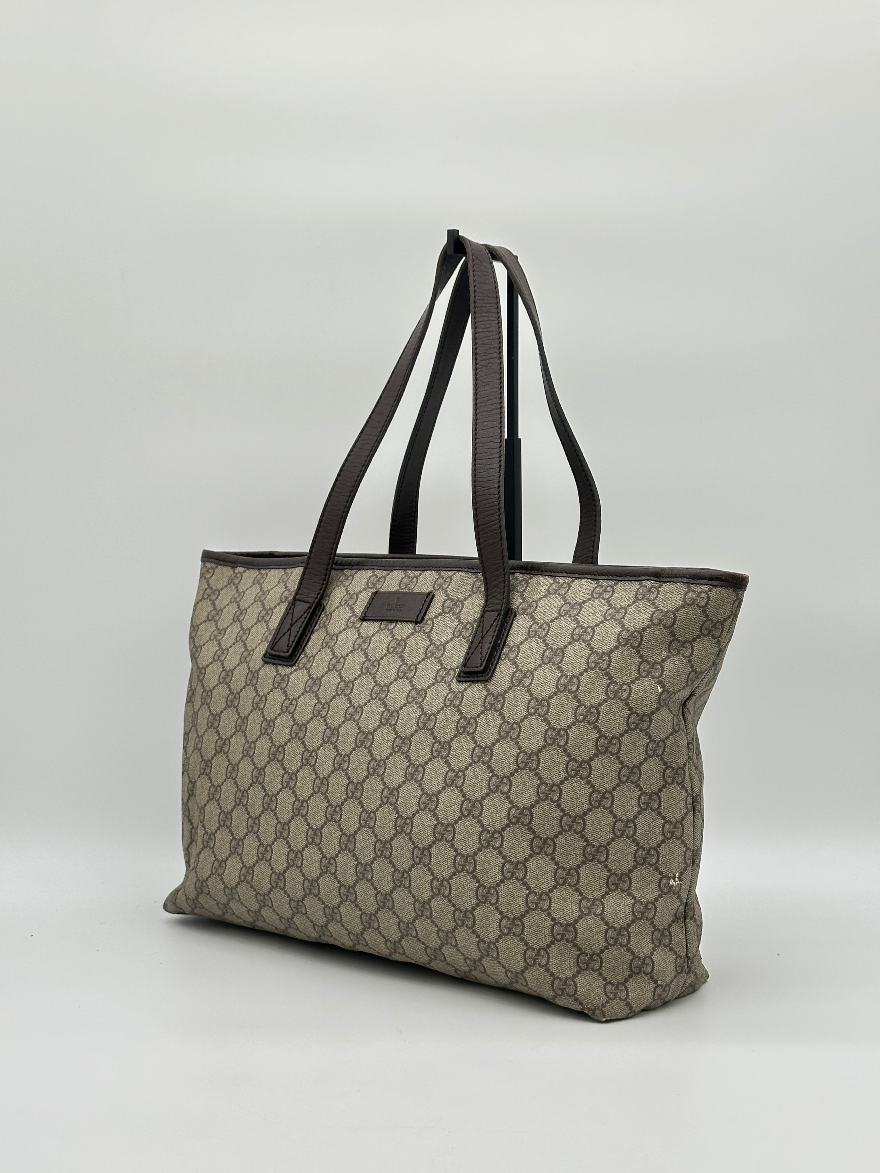 Gucci PVC Supreme Tote Bag