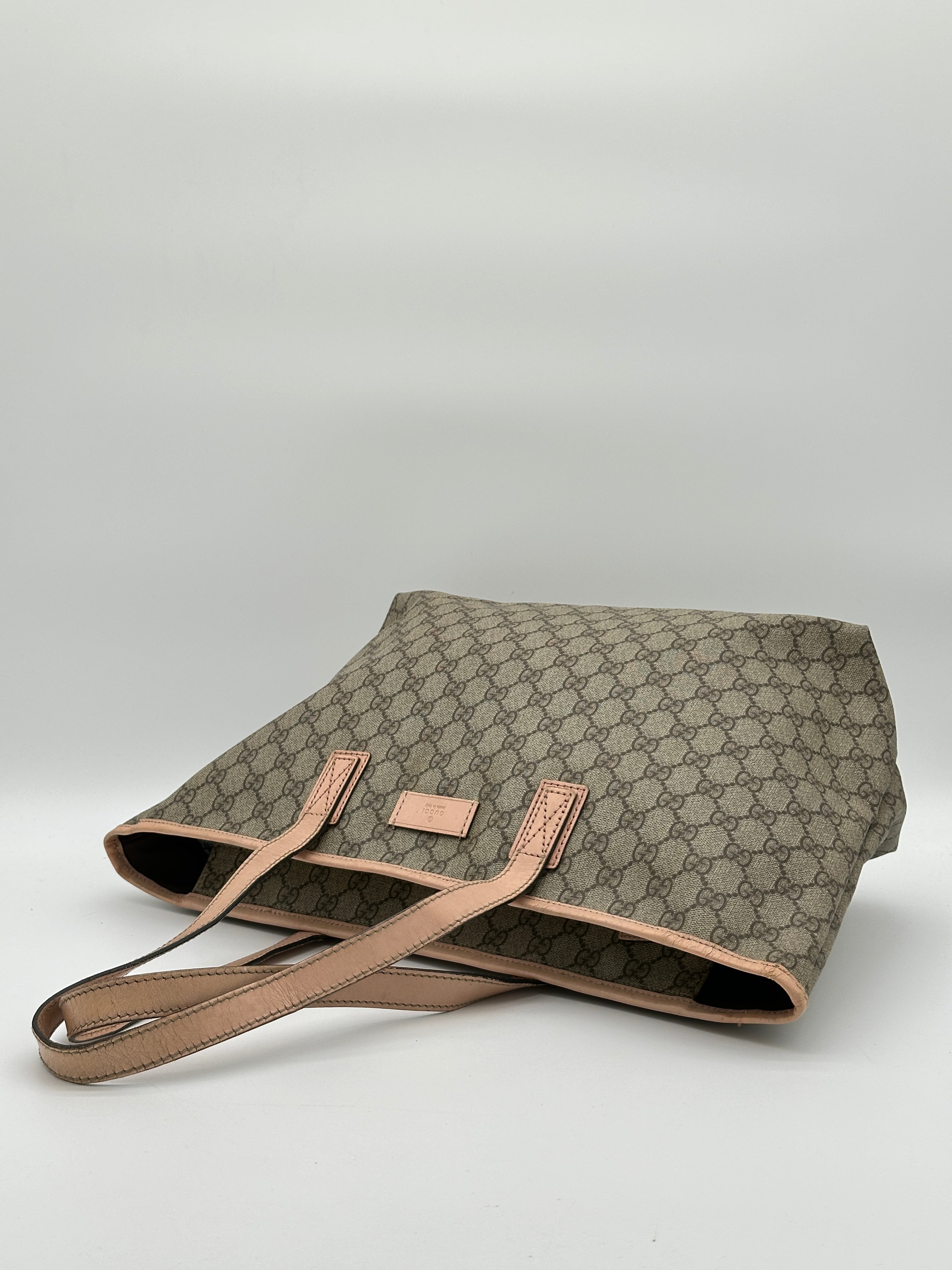 Gucci PVC Supreme Tote Bag