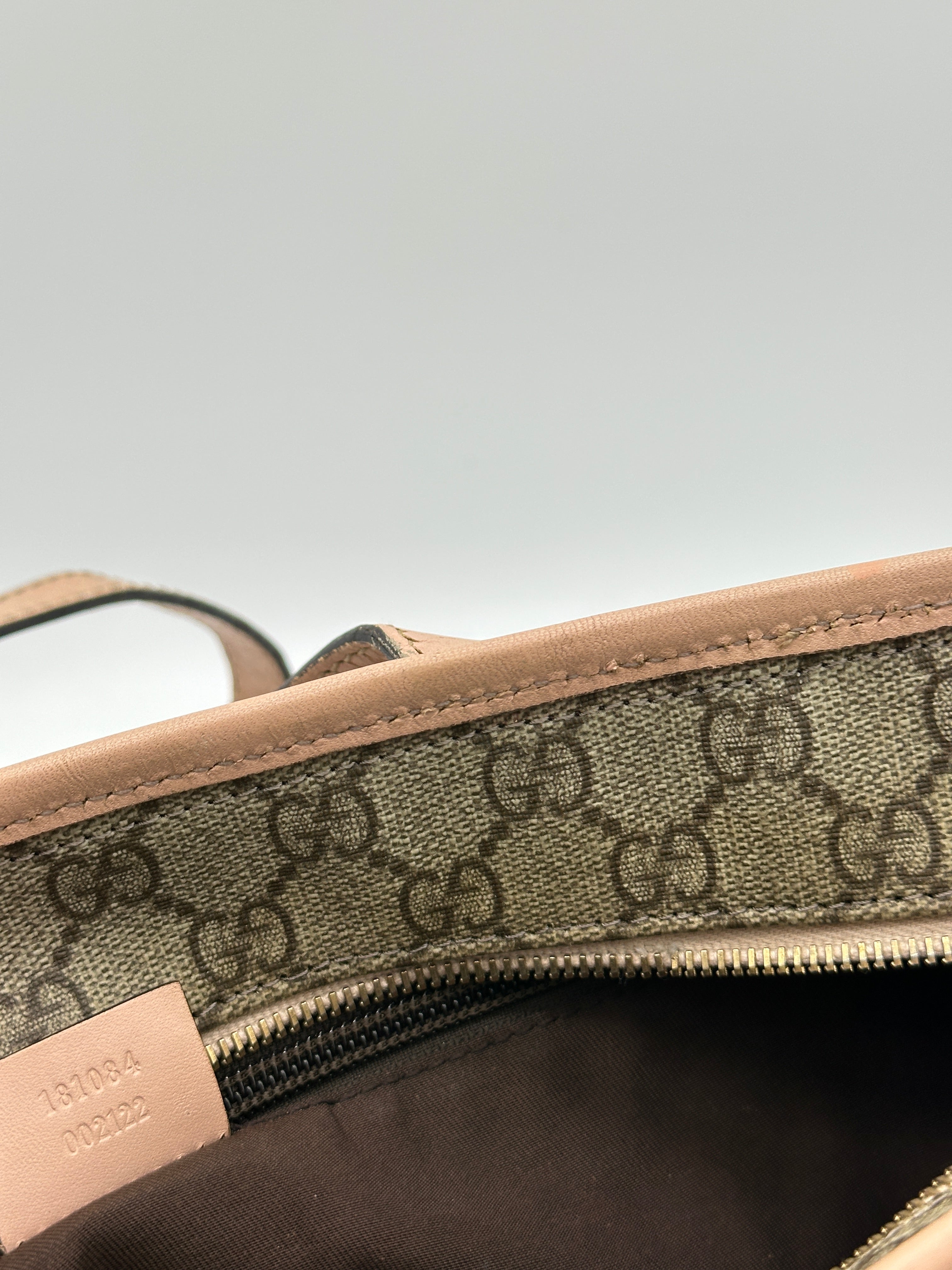 Gucci PVC Supreme Tote Bag