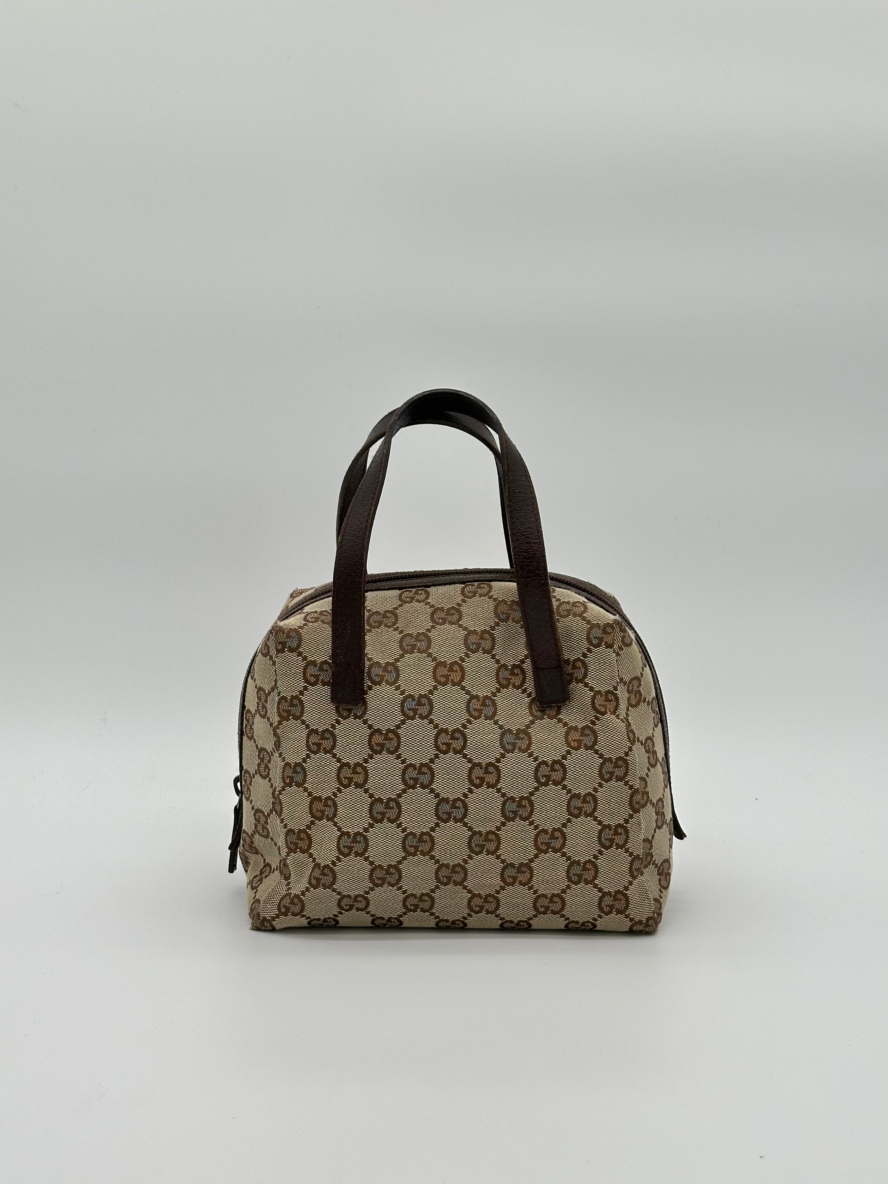 Gucci Mini Canvas Top Handle