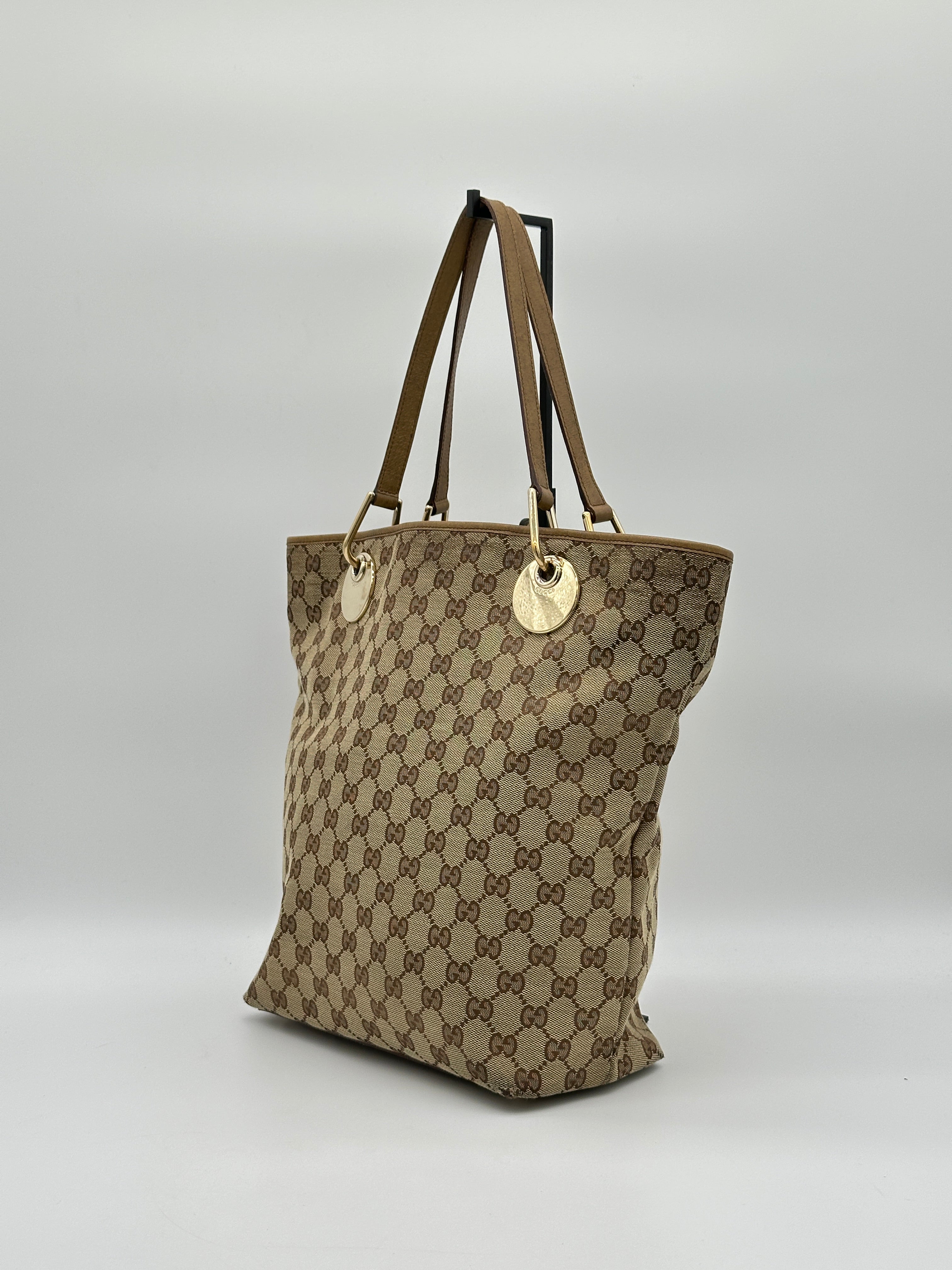 Gucci Eclipse Canvas Tote Bag