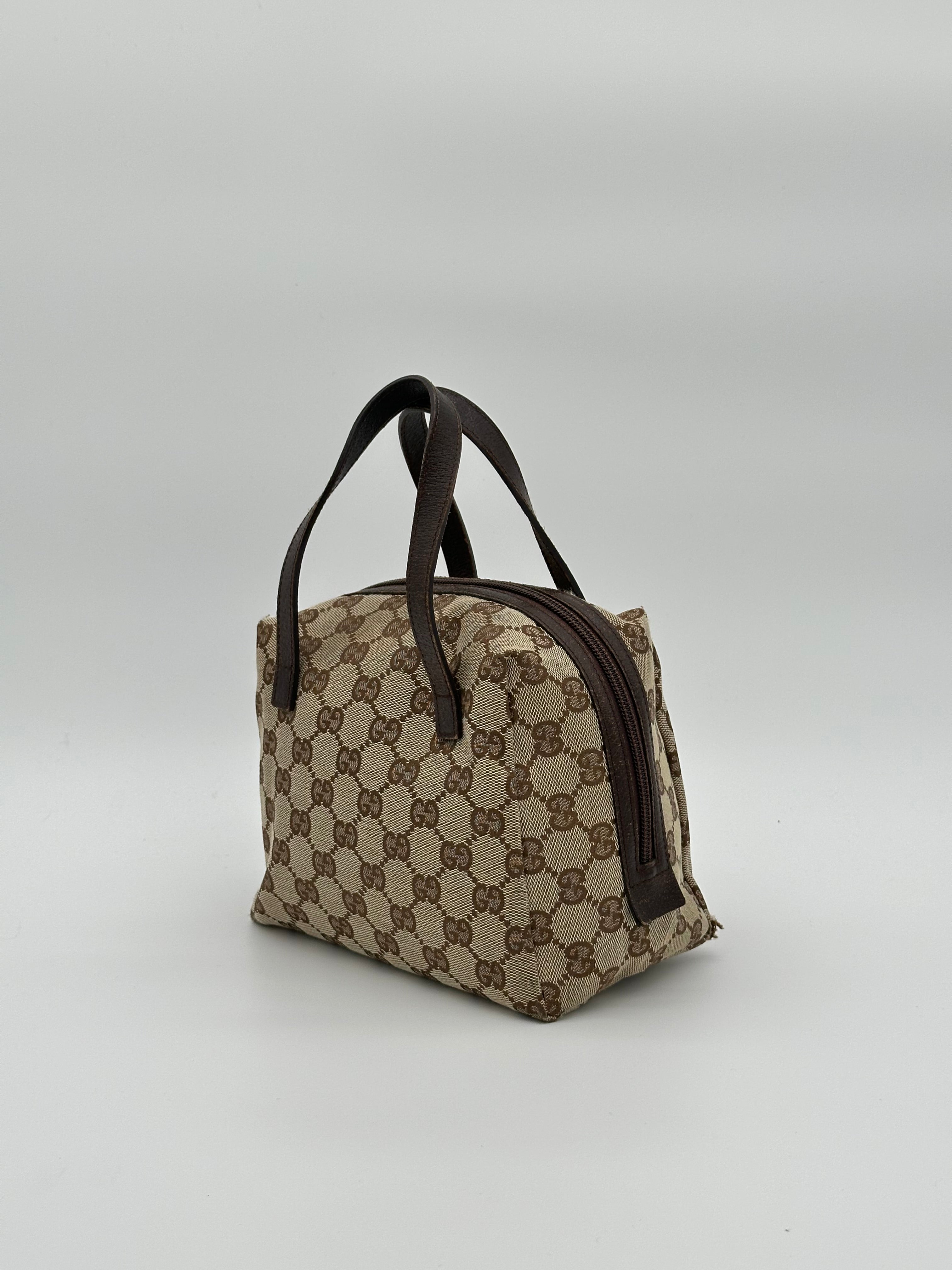 Gucci Mini Canvas Top Handle
