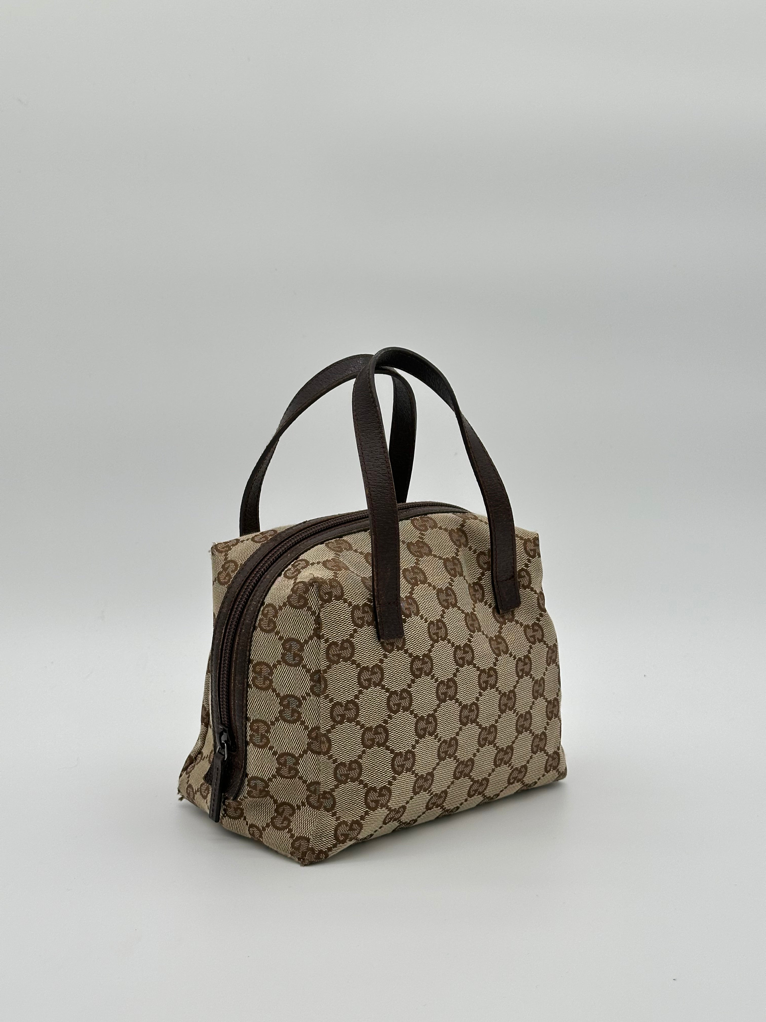 Gucci Mini Canvas Top Handle