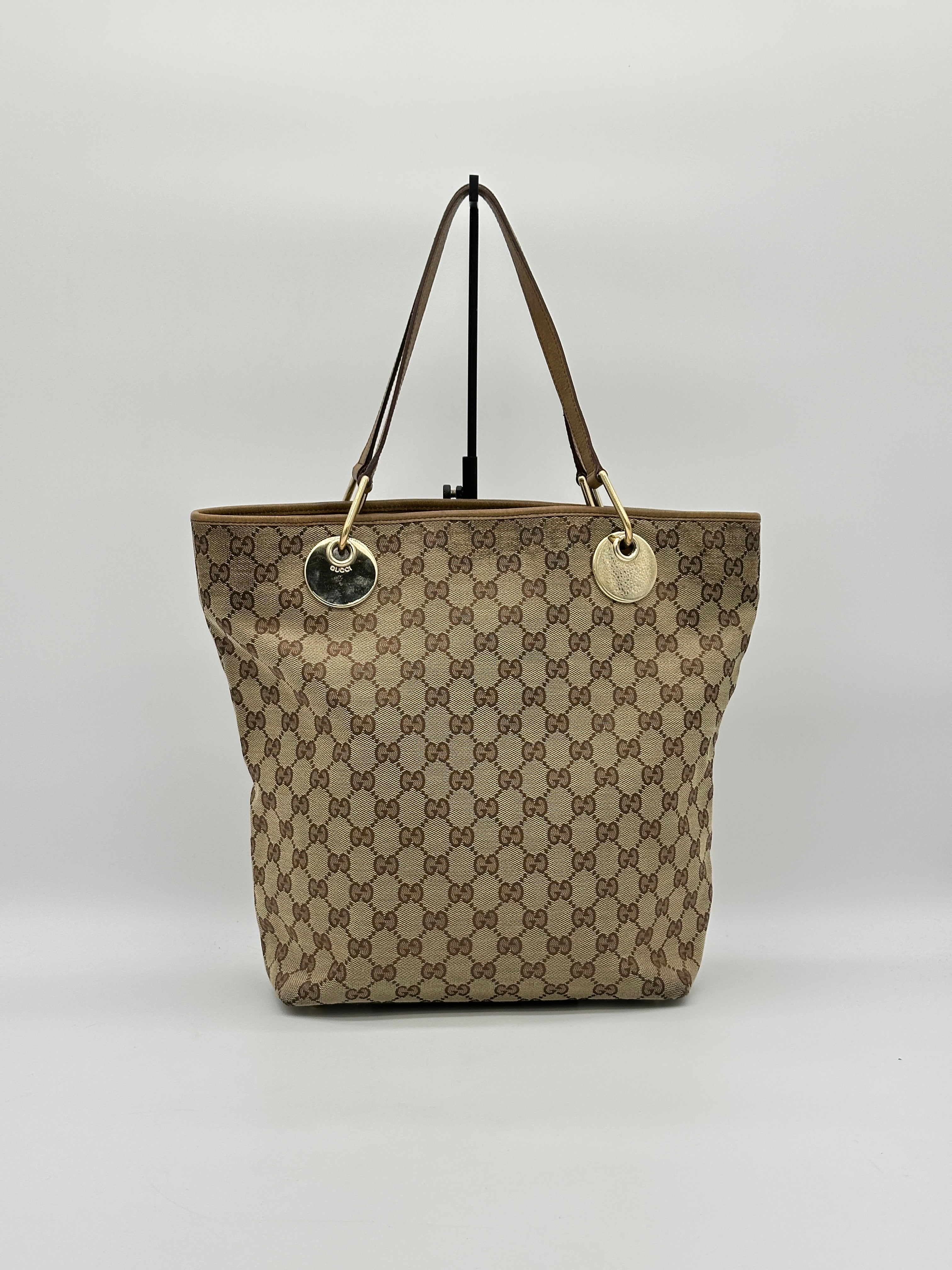 Gucci Eclipse Canvas Tote Bag