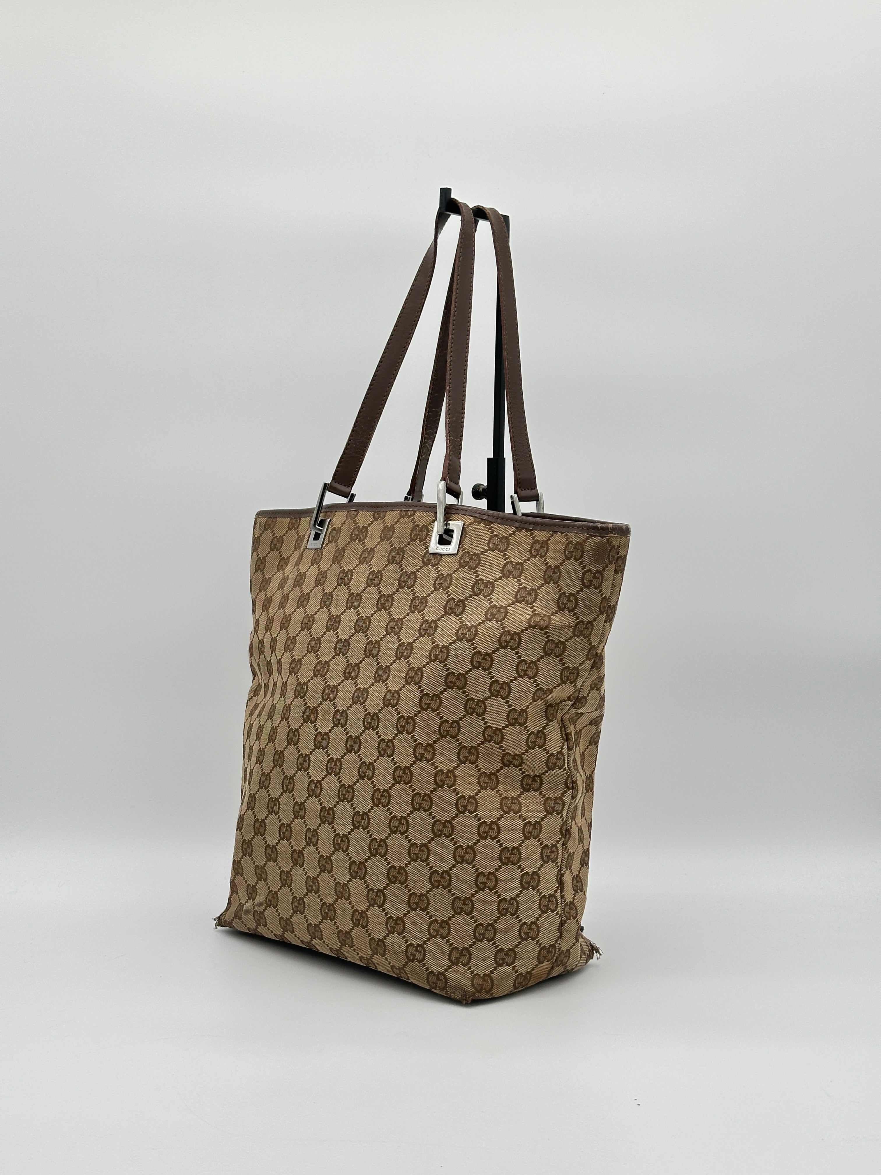 Gucci Canvas Tote Bag