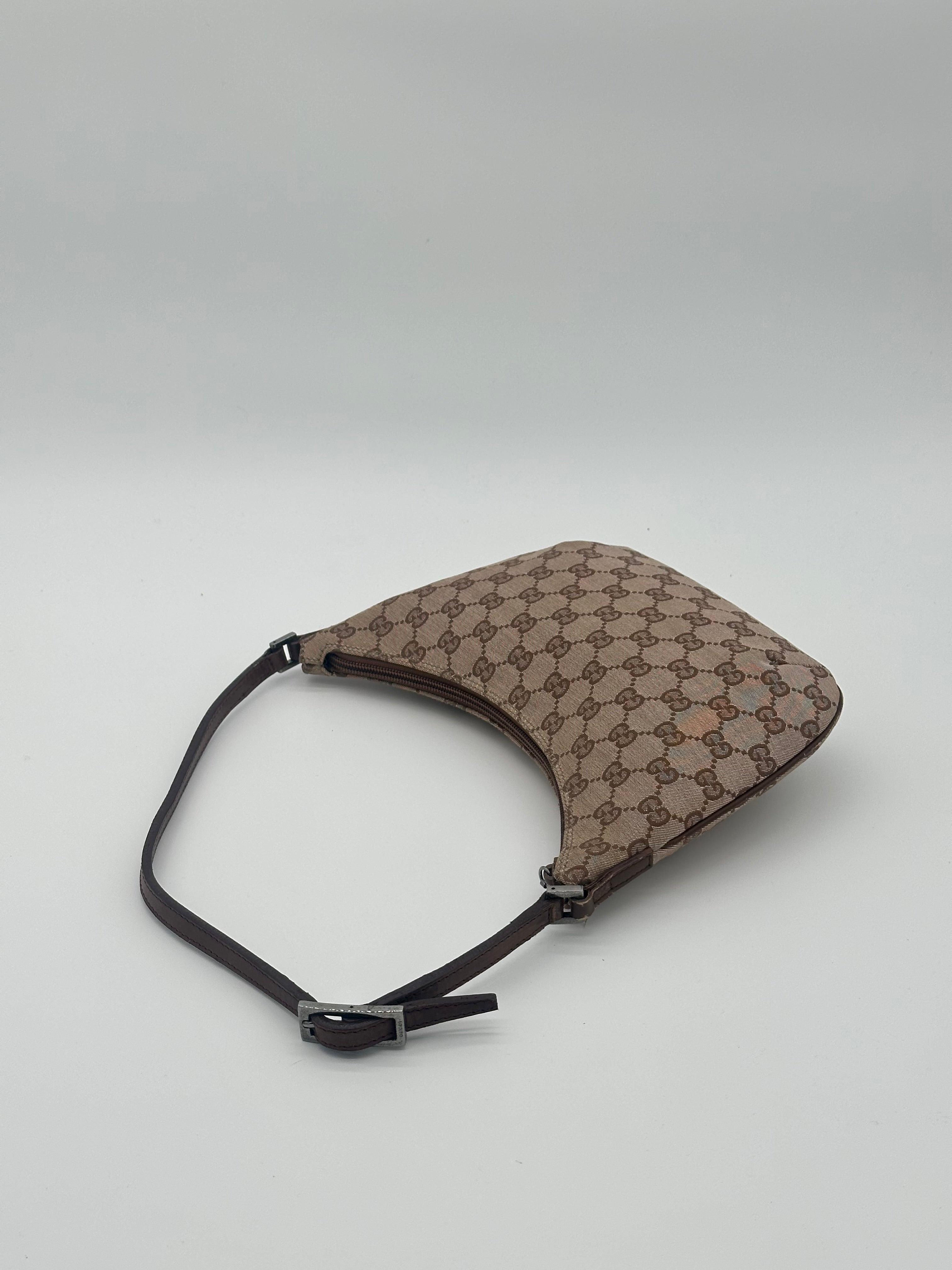 Gucci Canvas Baguette