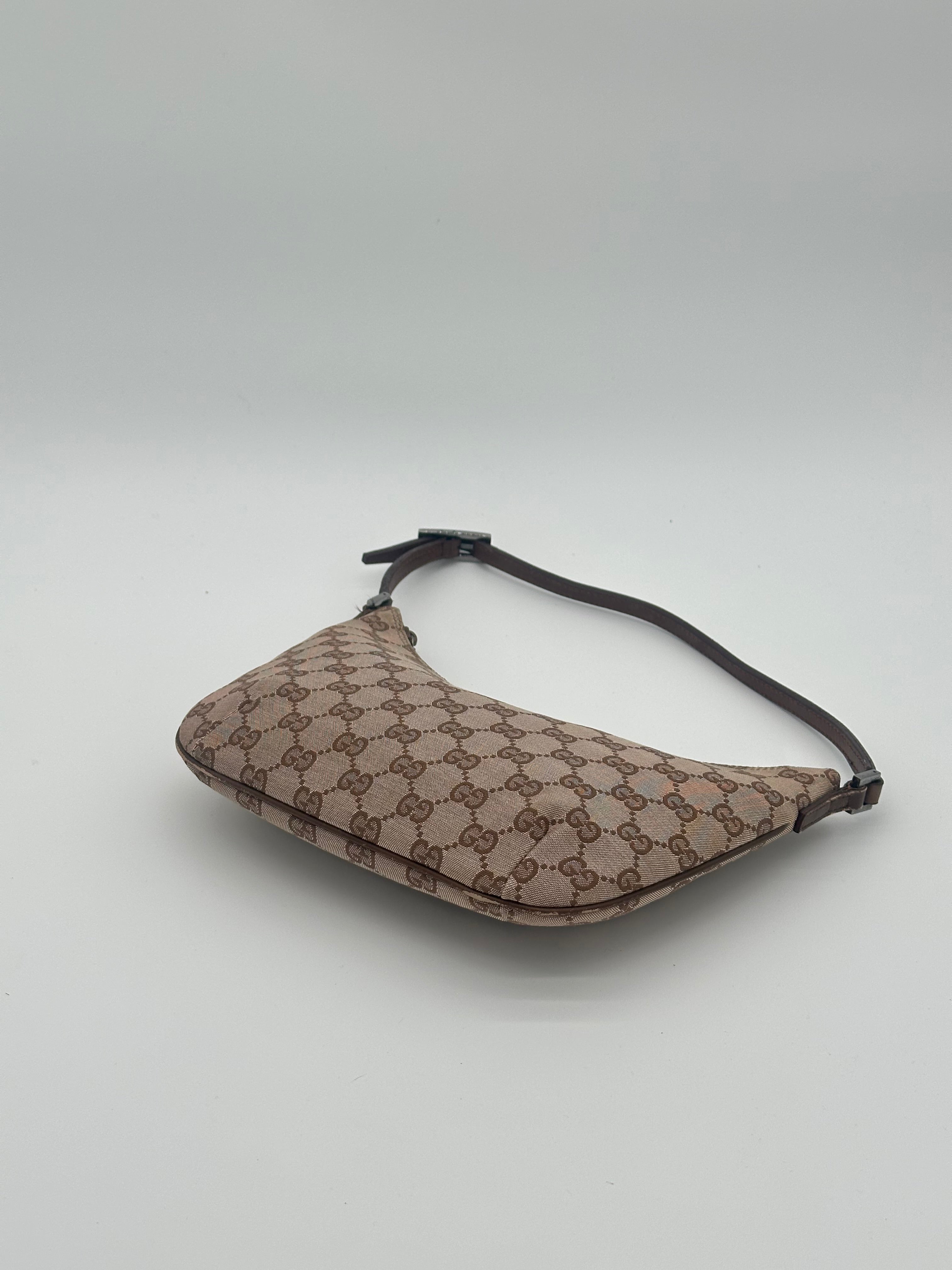 Gucci Canvas Baguette
