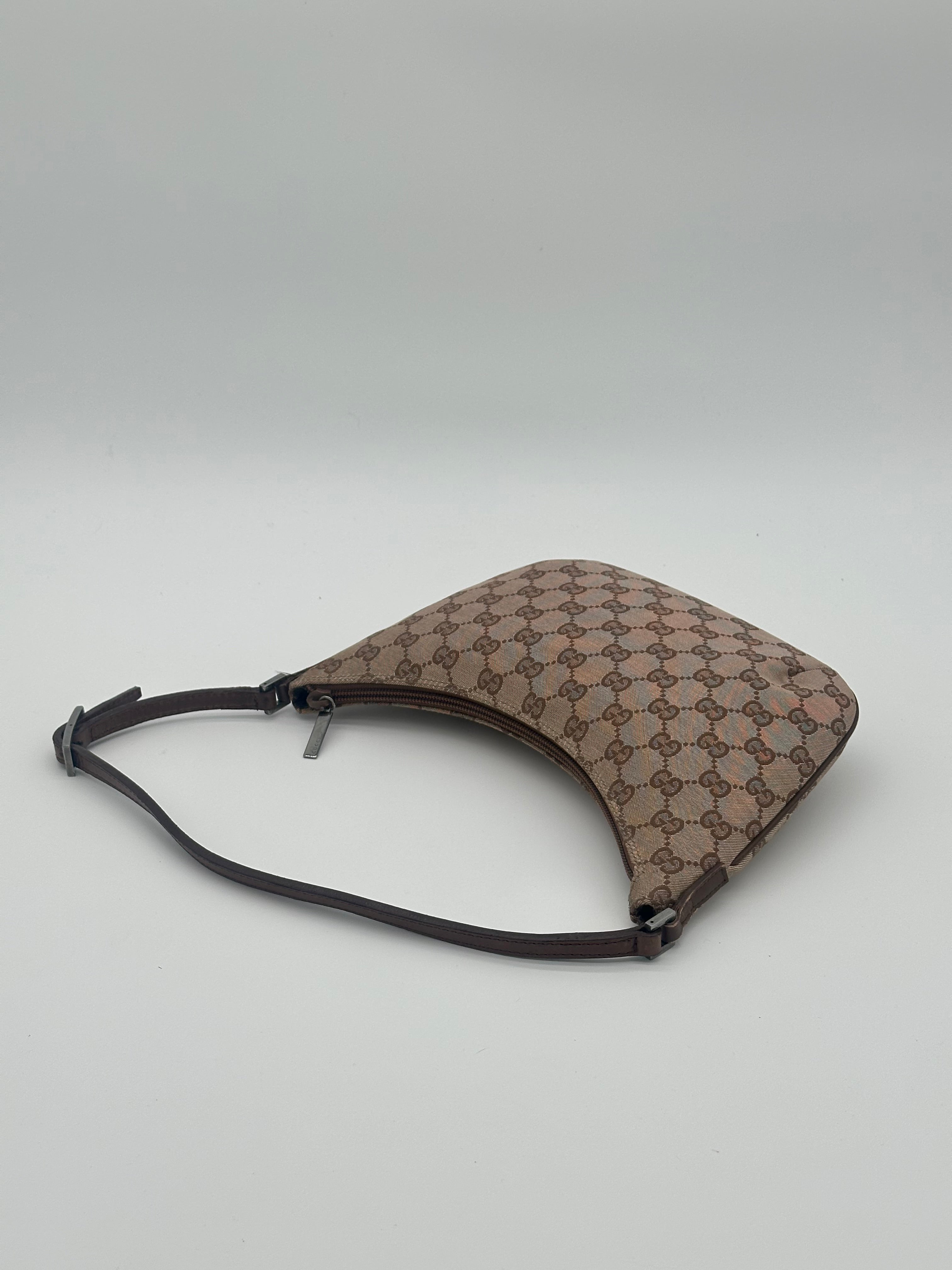 Gucci Canvas Baguette