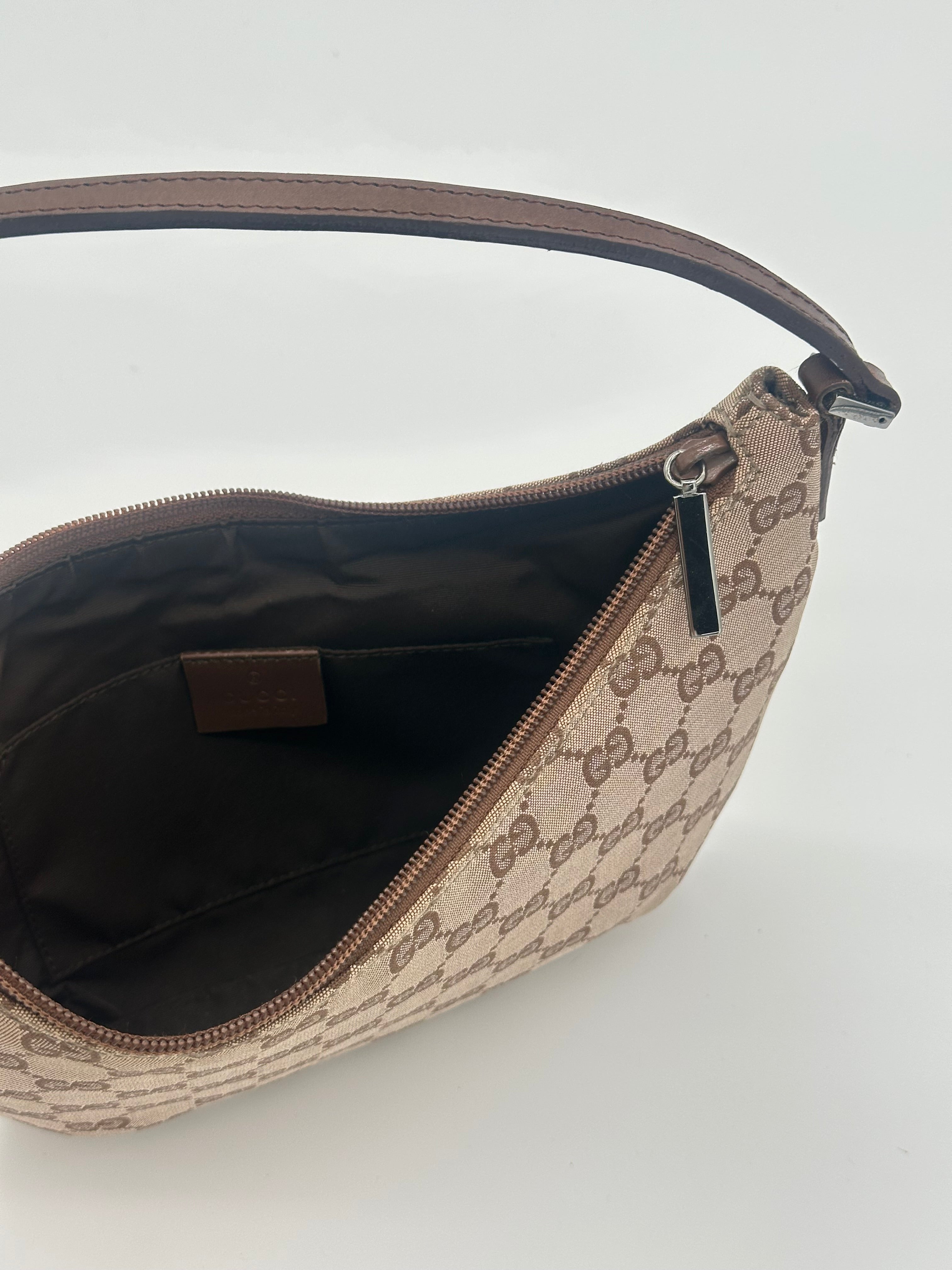 Gucci Canvas Baguette