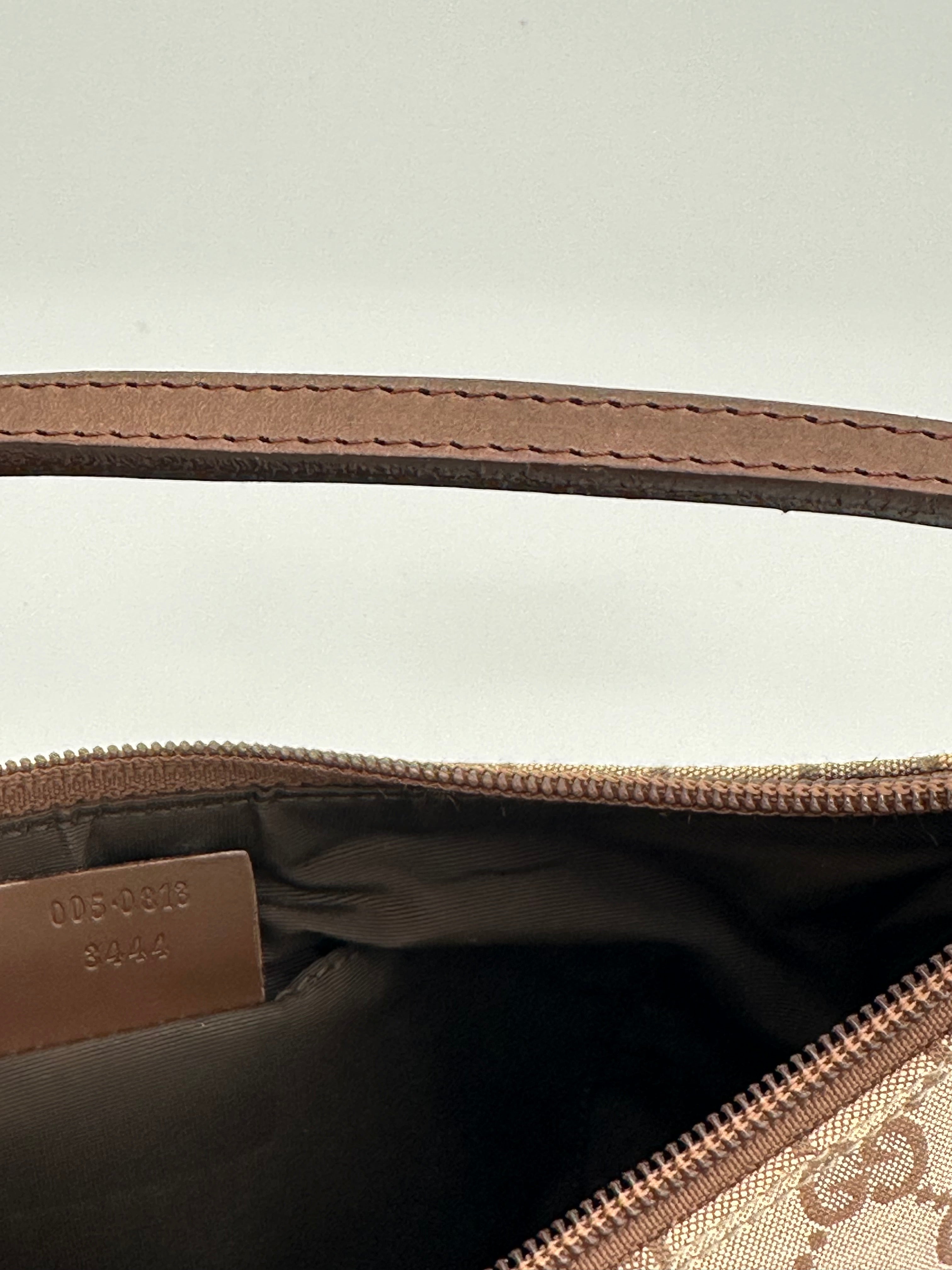 Gucci Canvas Baguette