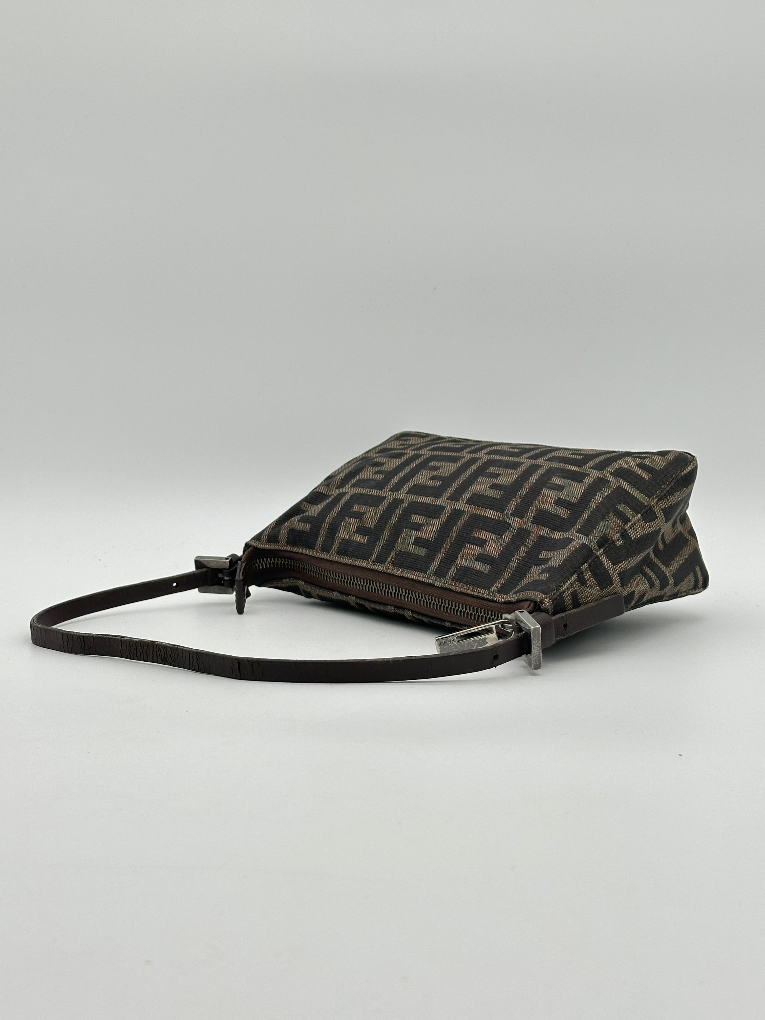 Fendi Zucca Canvas Pochette