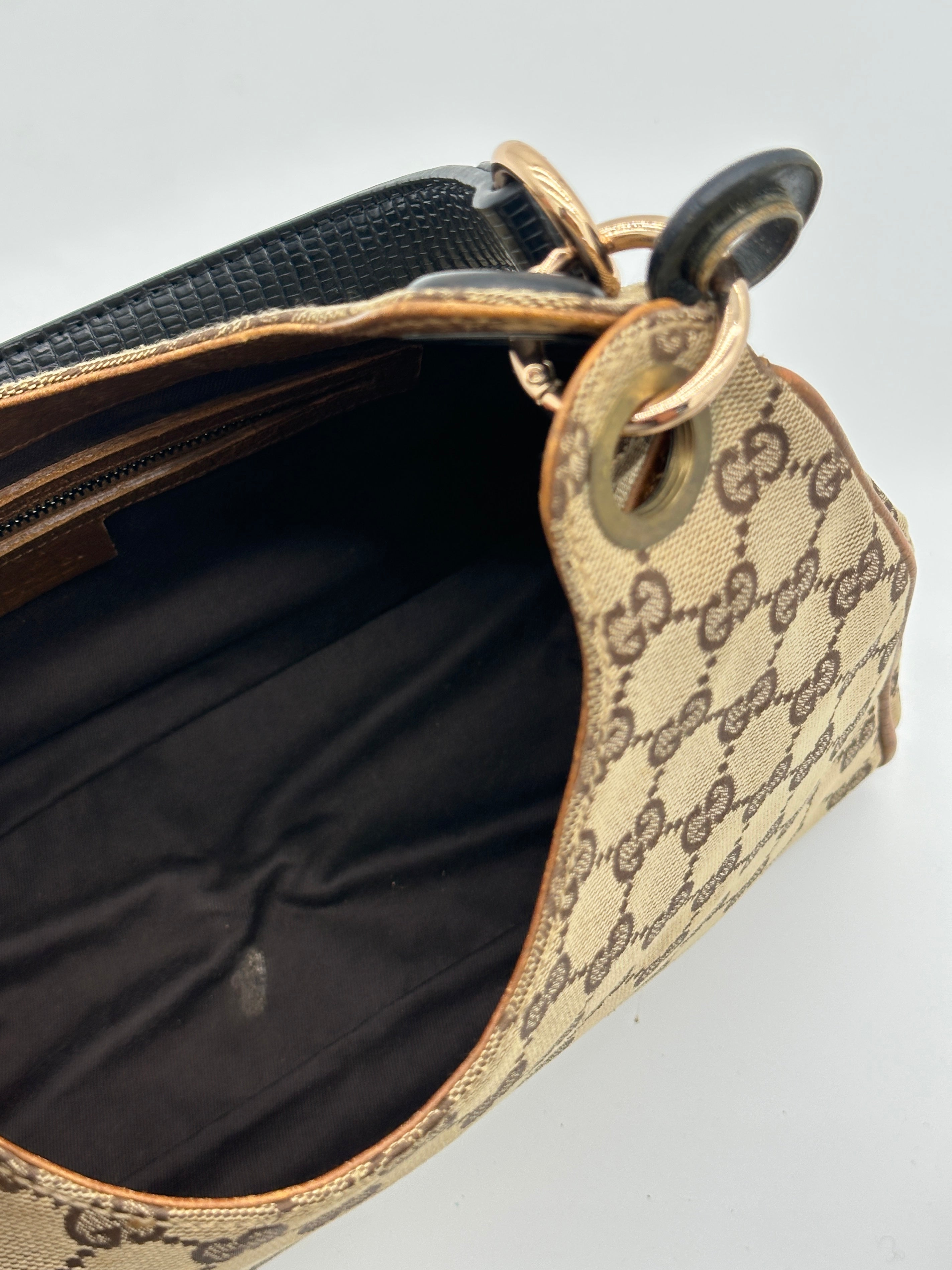 Gucci Canvas Hobo