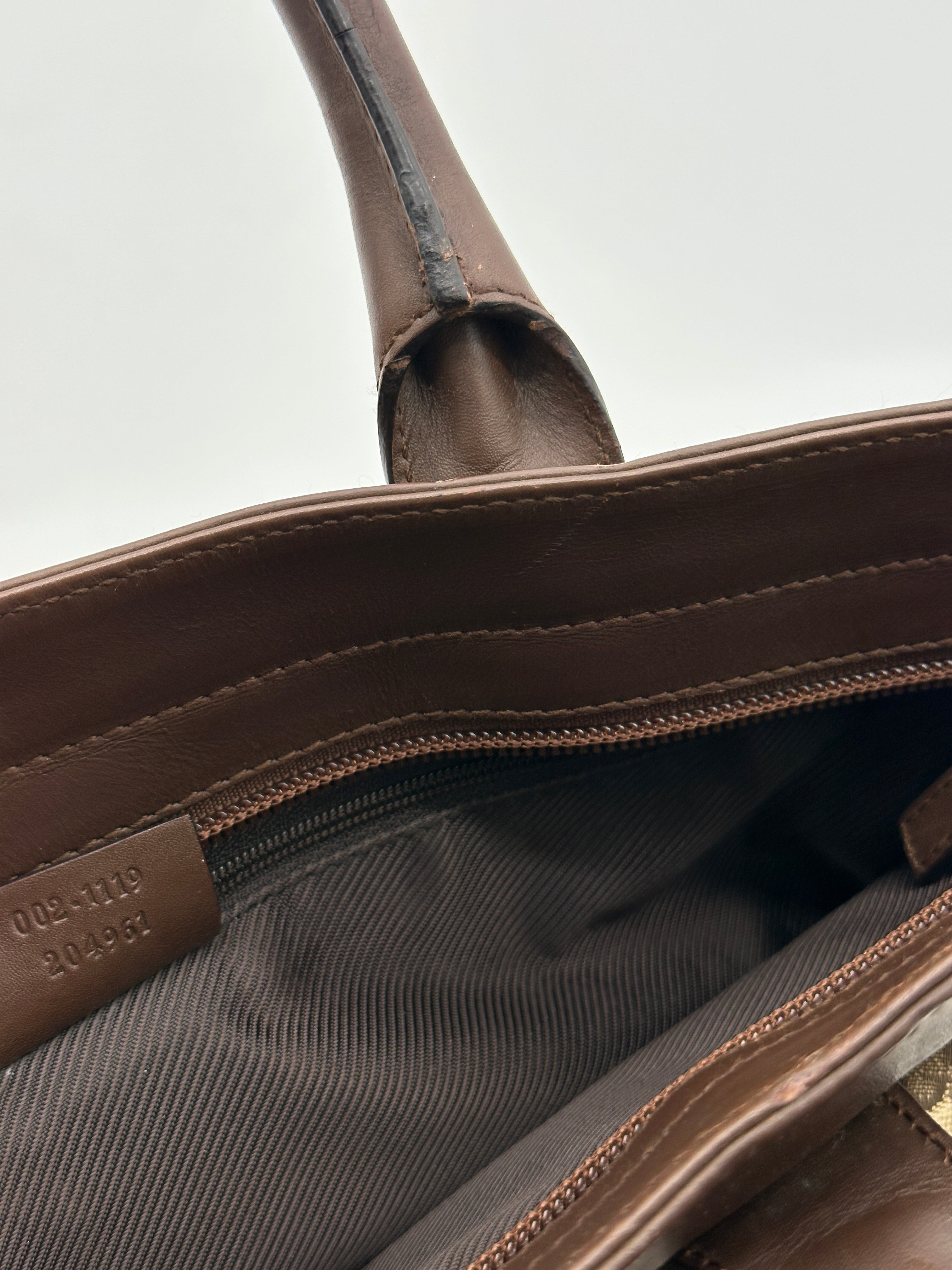 Gucci Canvas Tote Bag