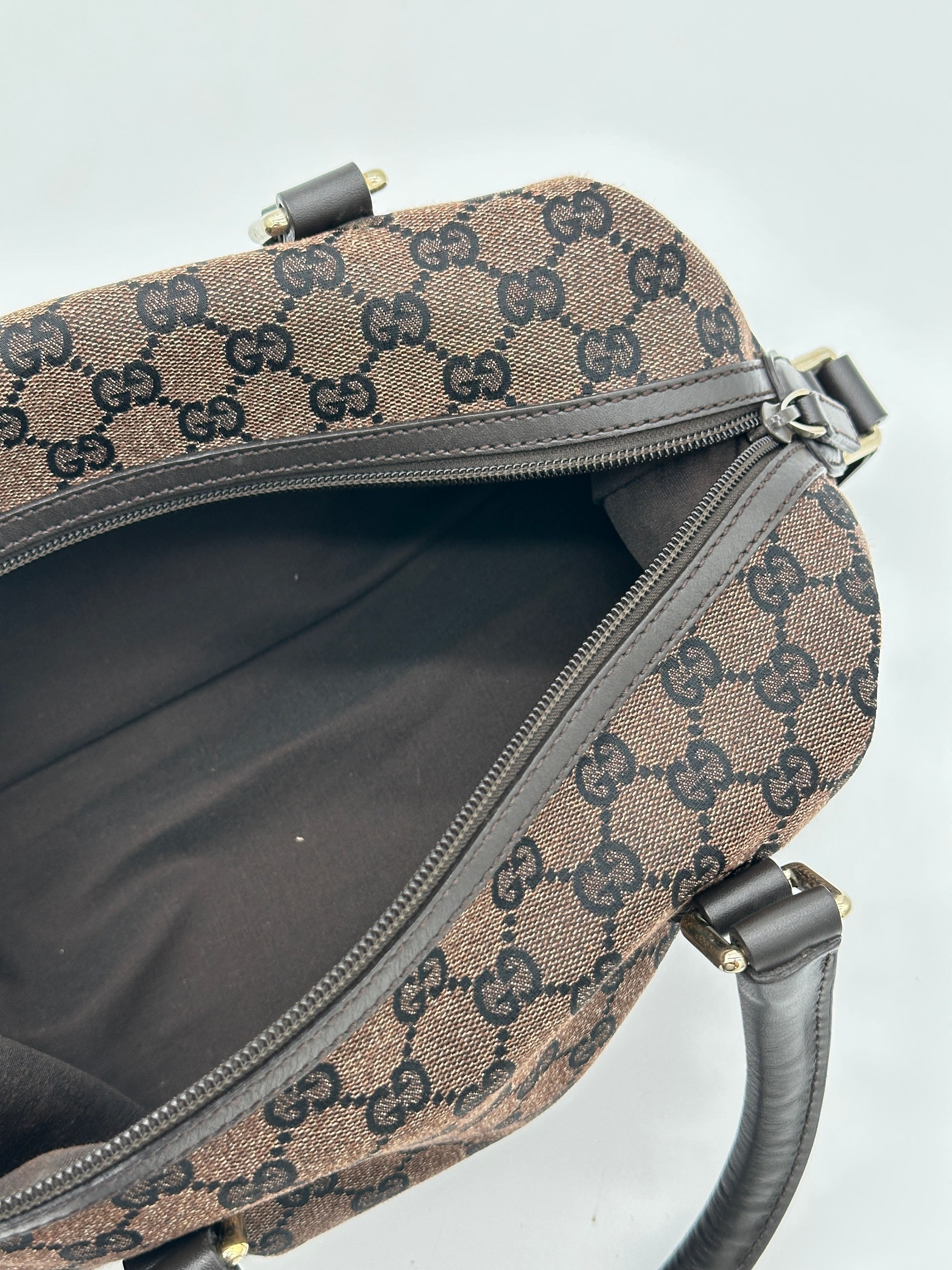 Gucci Canvas Boston