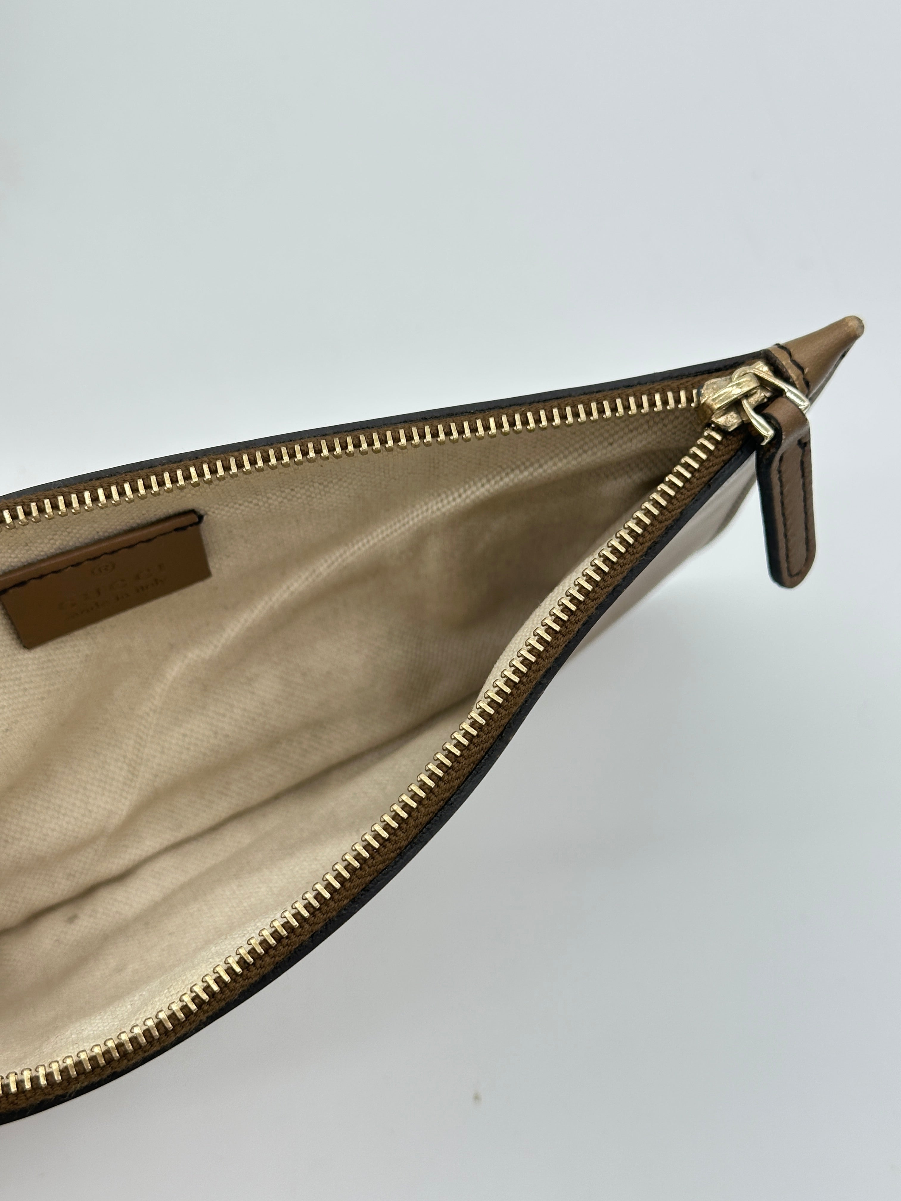 Gucci Craft Canvas Tote Bag