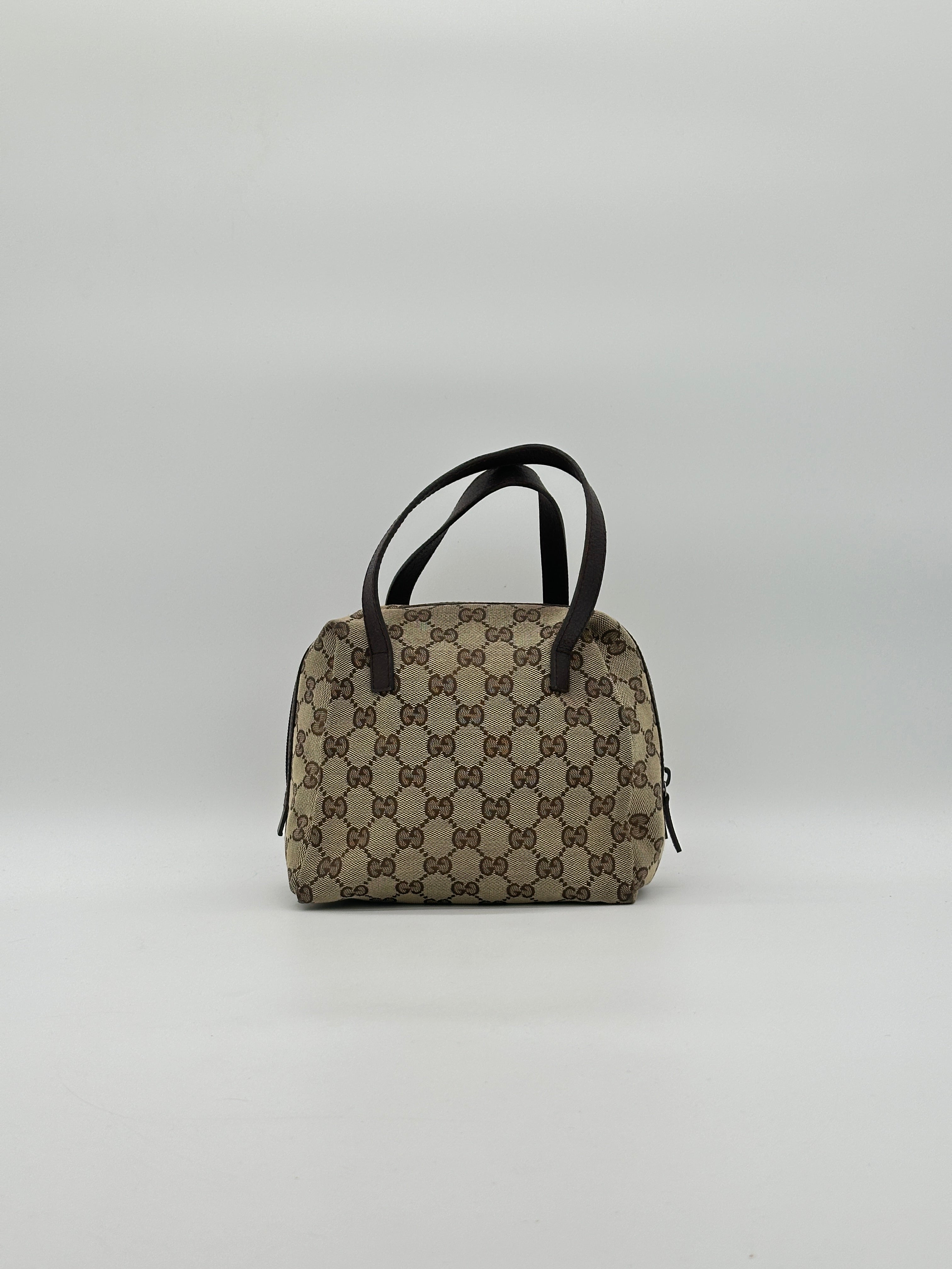 Gucci Top Handle Mini Canvas