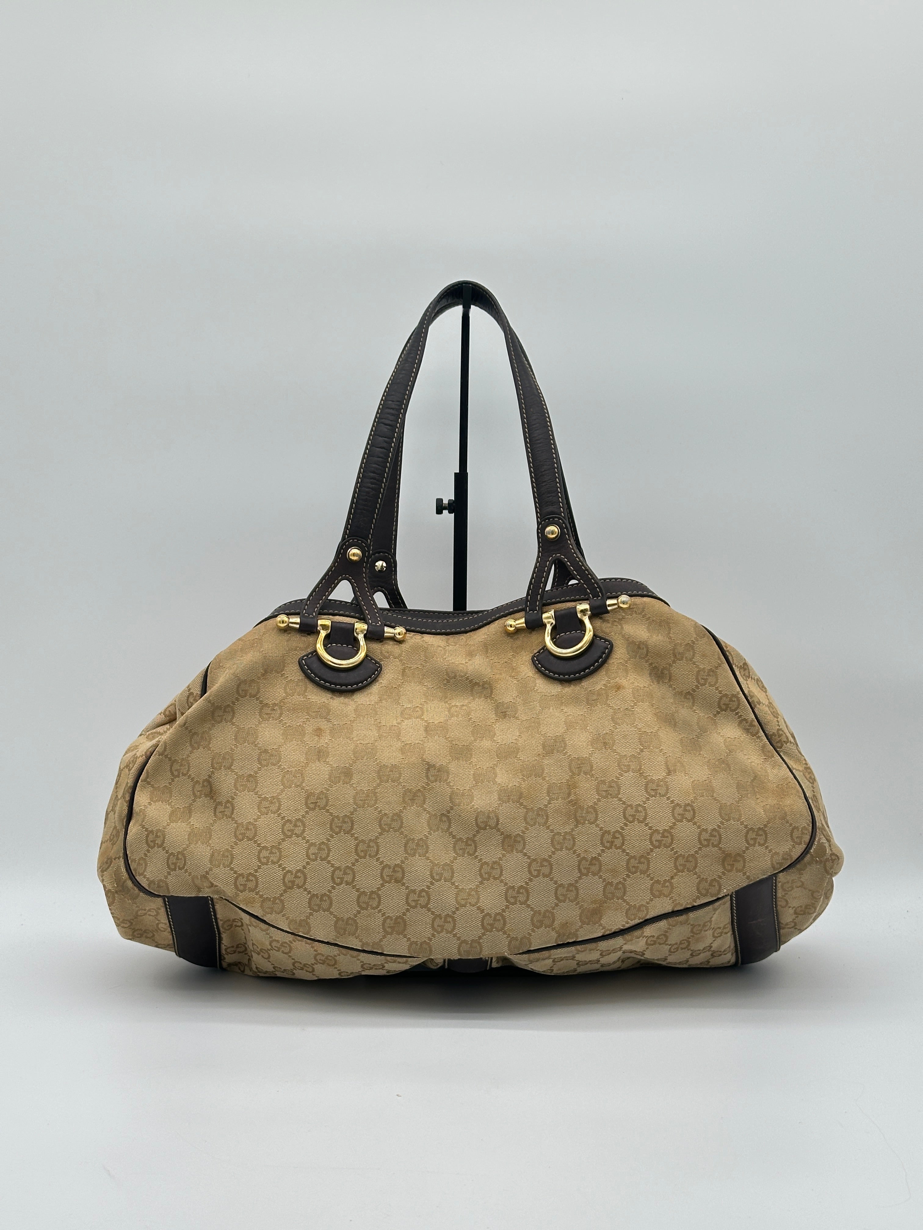 Gucci Canvas Hobo