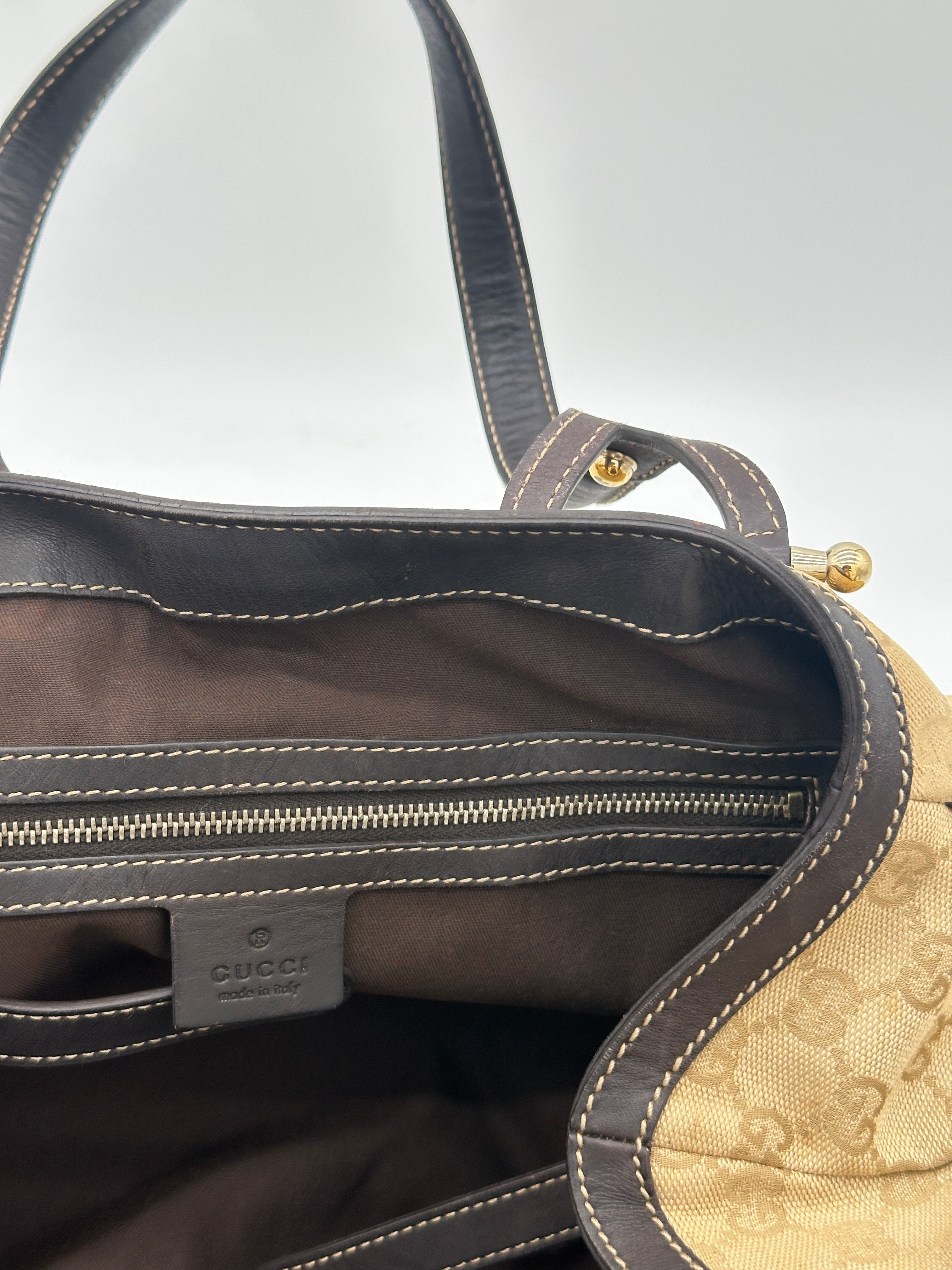 Gucci Canvas Hobo