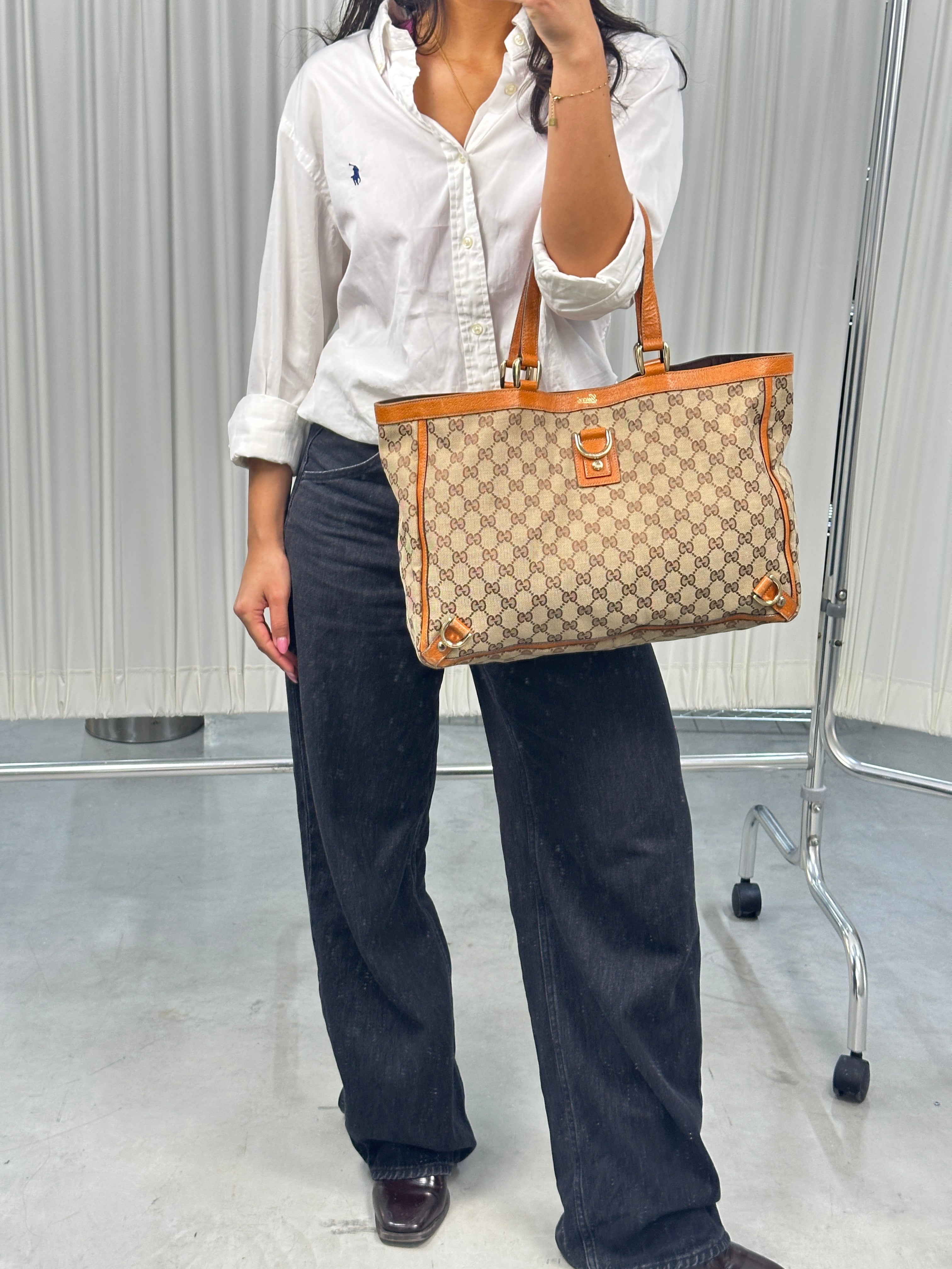 Gucci Abbey D-Ring Tote Bag
