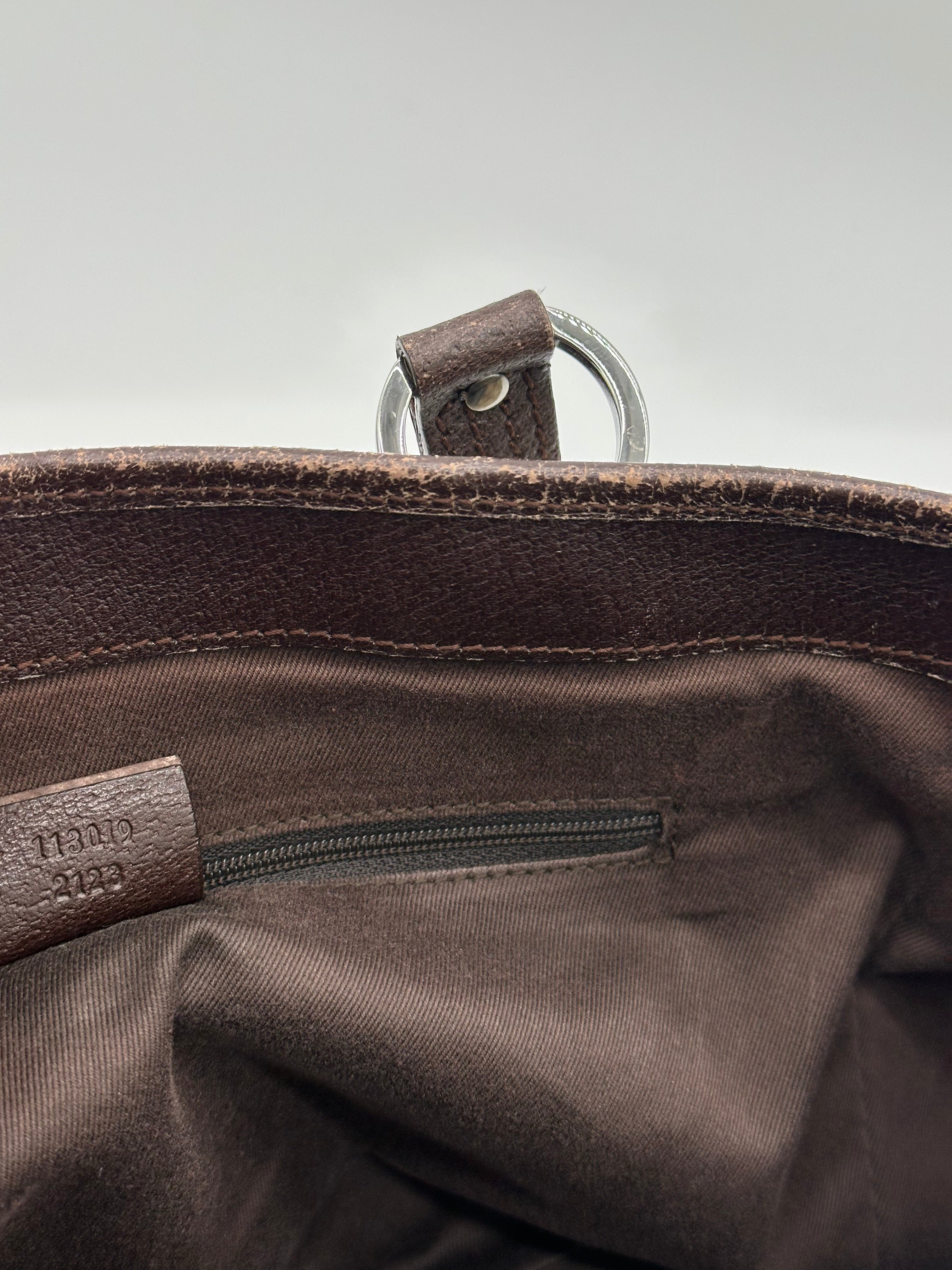 Gucci Canvas Tote Bag