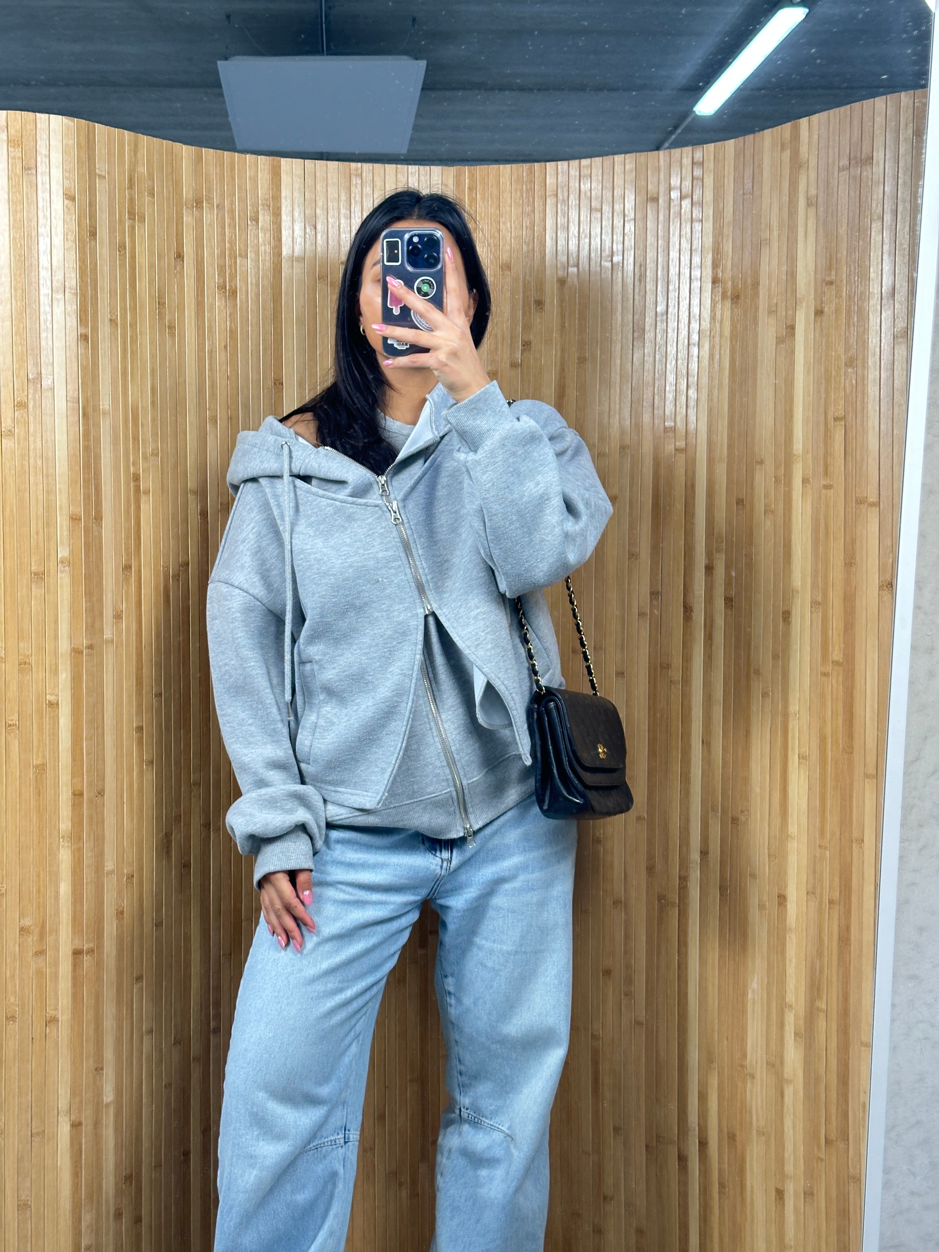 Chanel Half Moon Double Flap