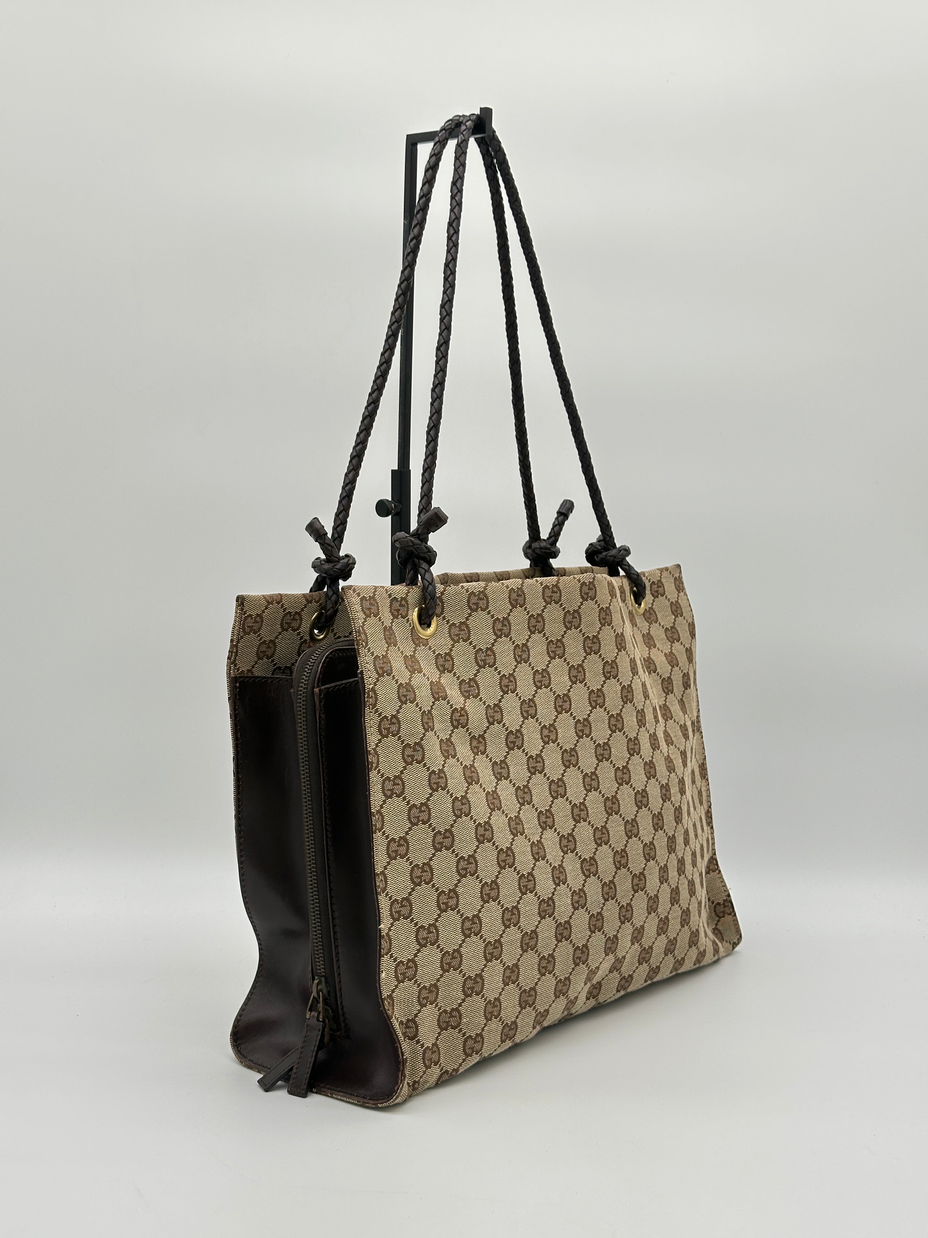 Gucci Canvas Tote Bag
