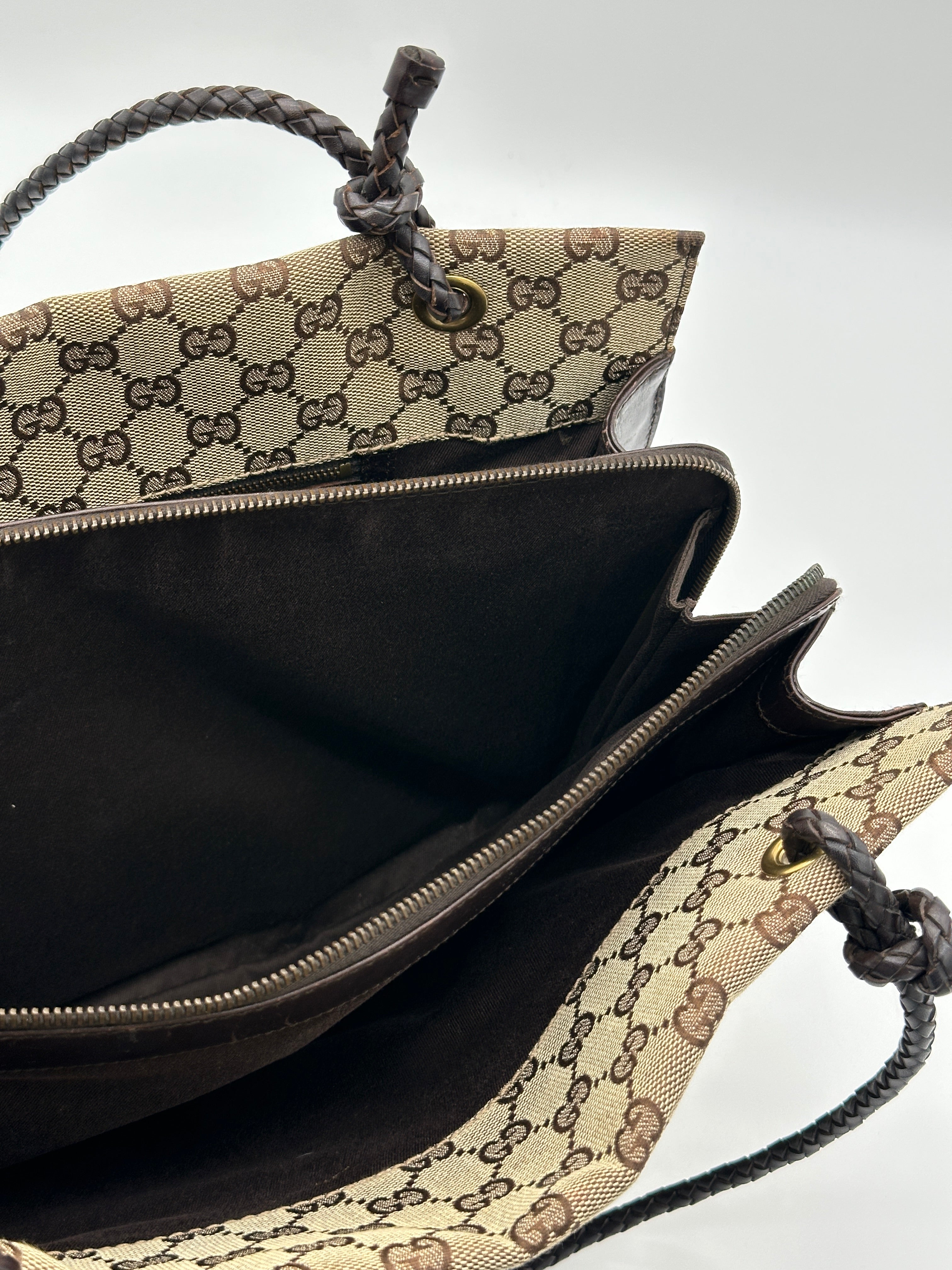Gucci Canvas Tote Bag
