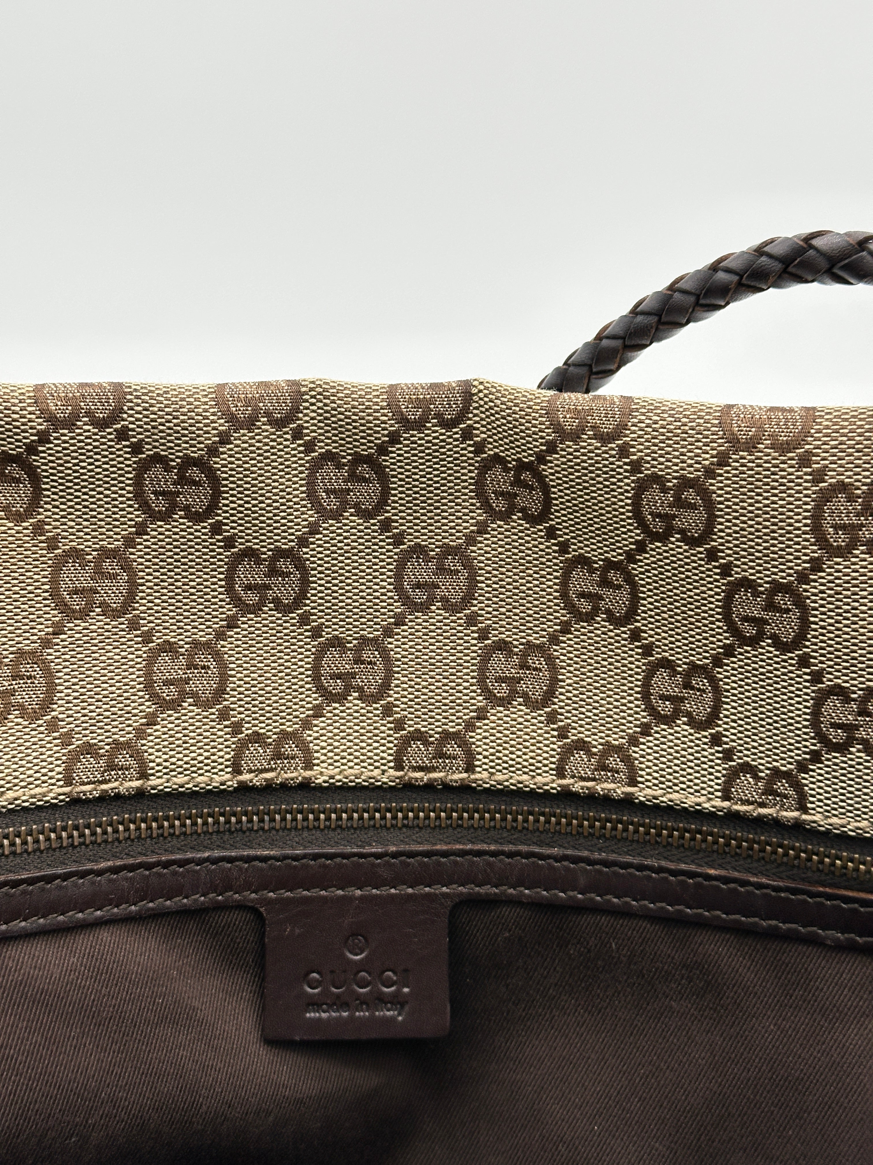 Gucci Canvas Tote Bag