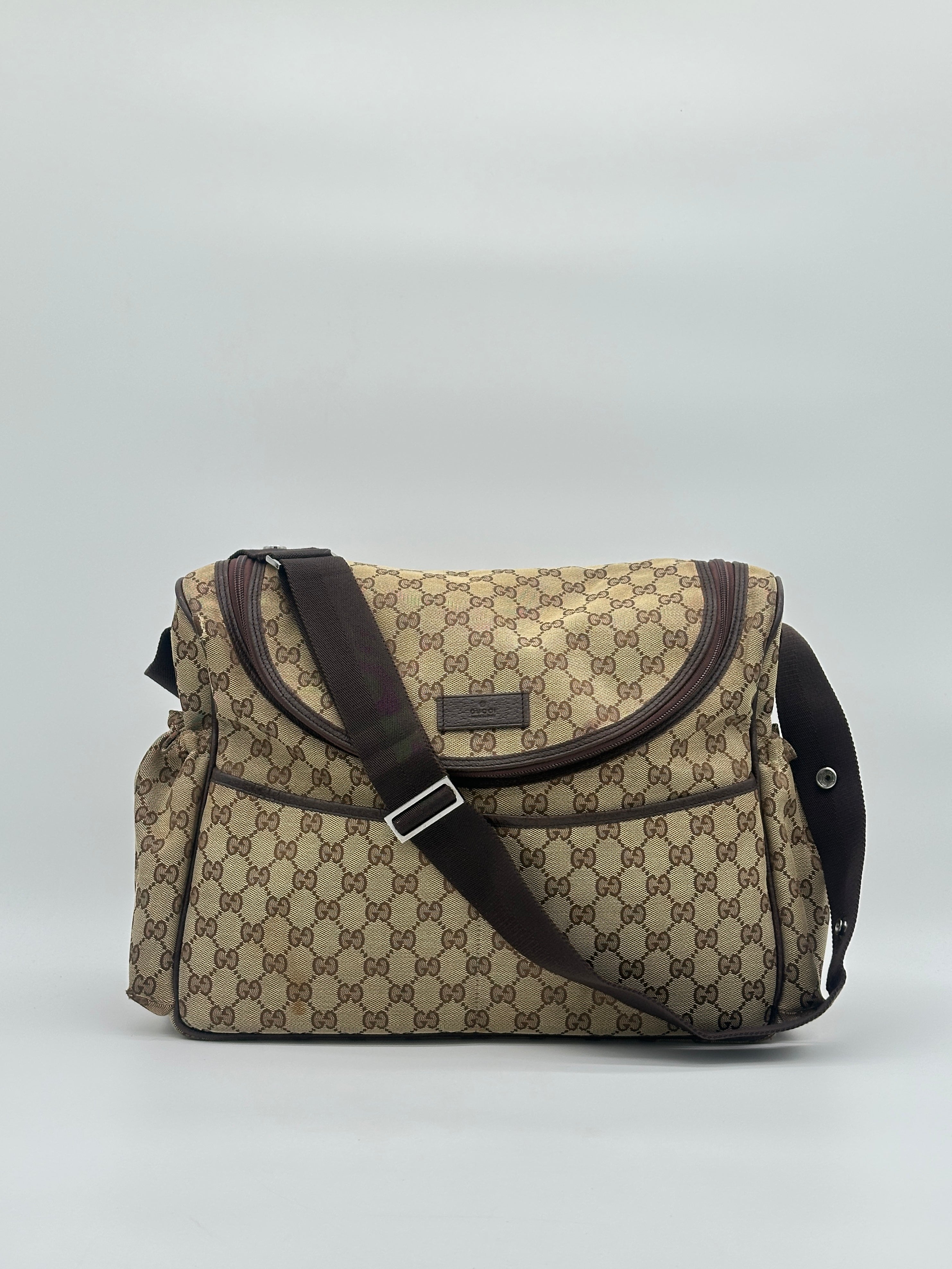 Gucci GG Canvas Diaper Bag