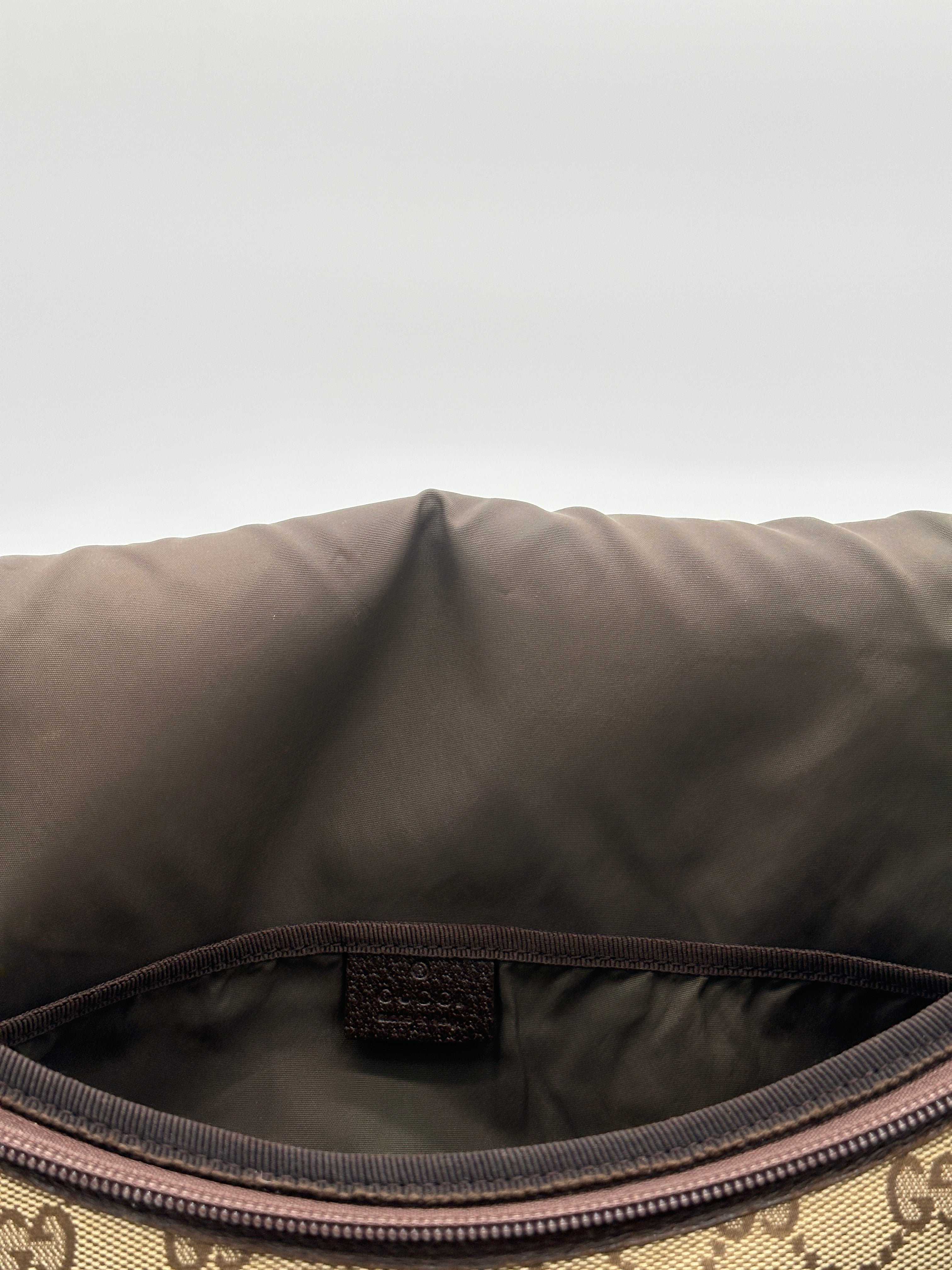 Gucci GG Canvas Diaper Bag