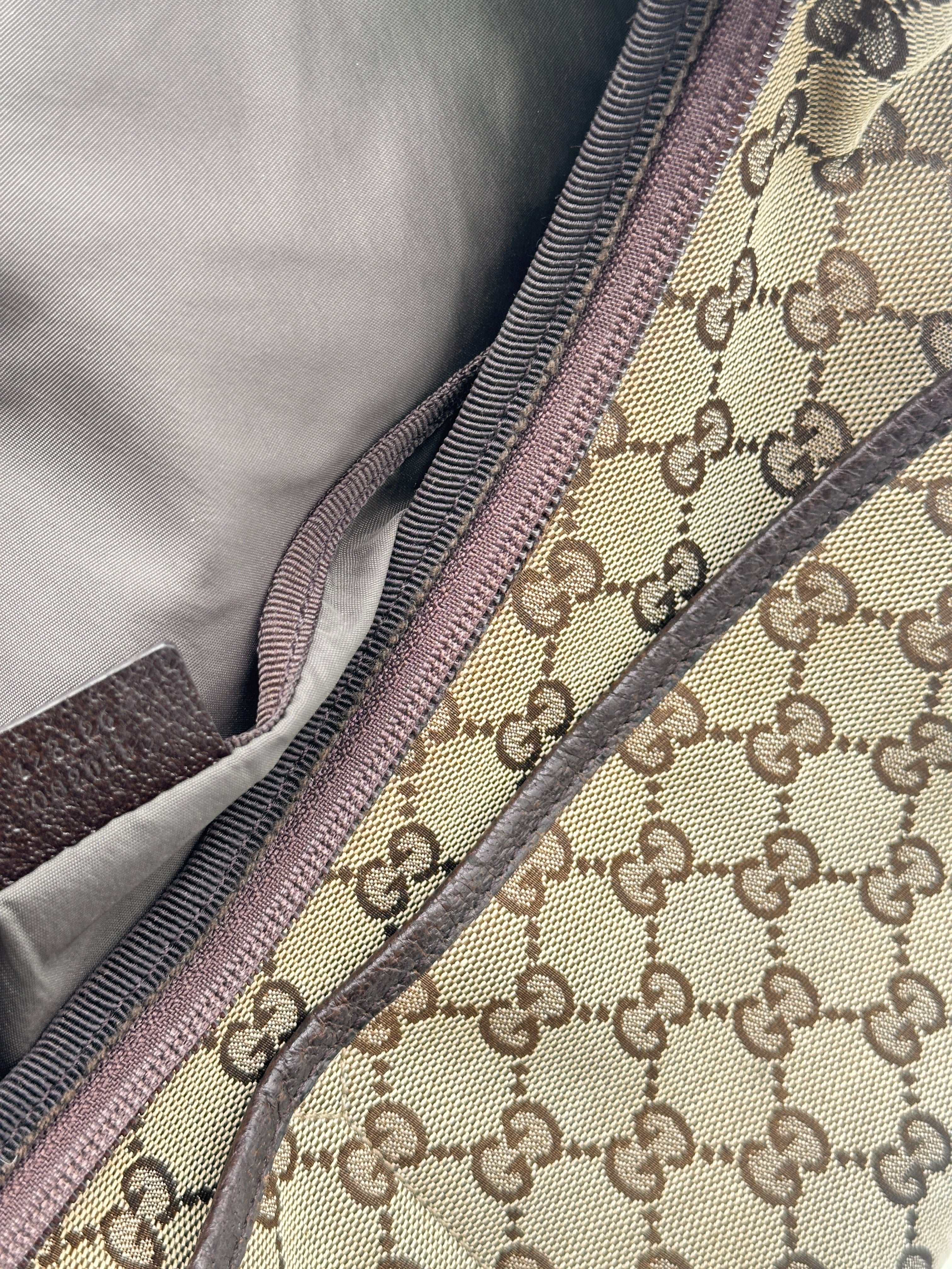 Gucci GG Canvas Diaper Bag