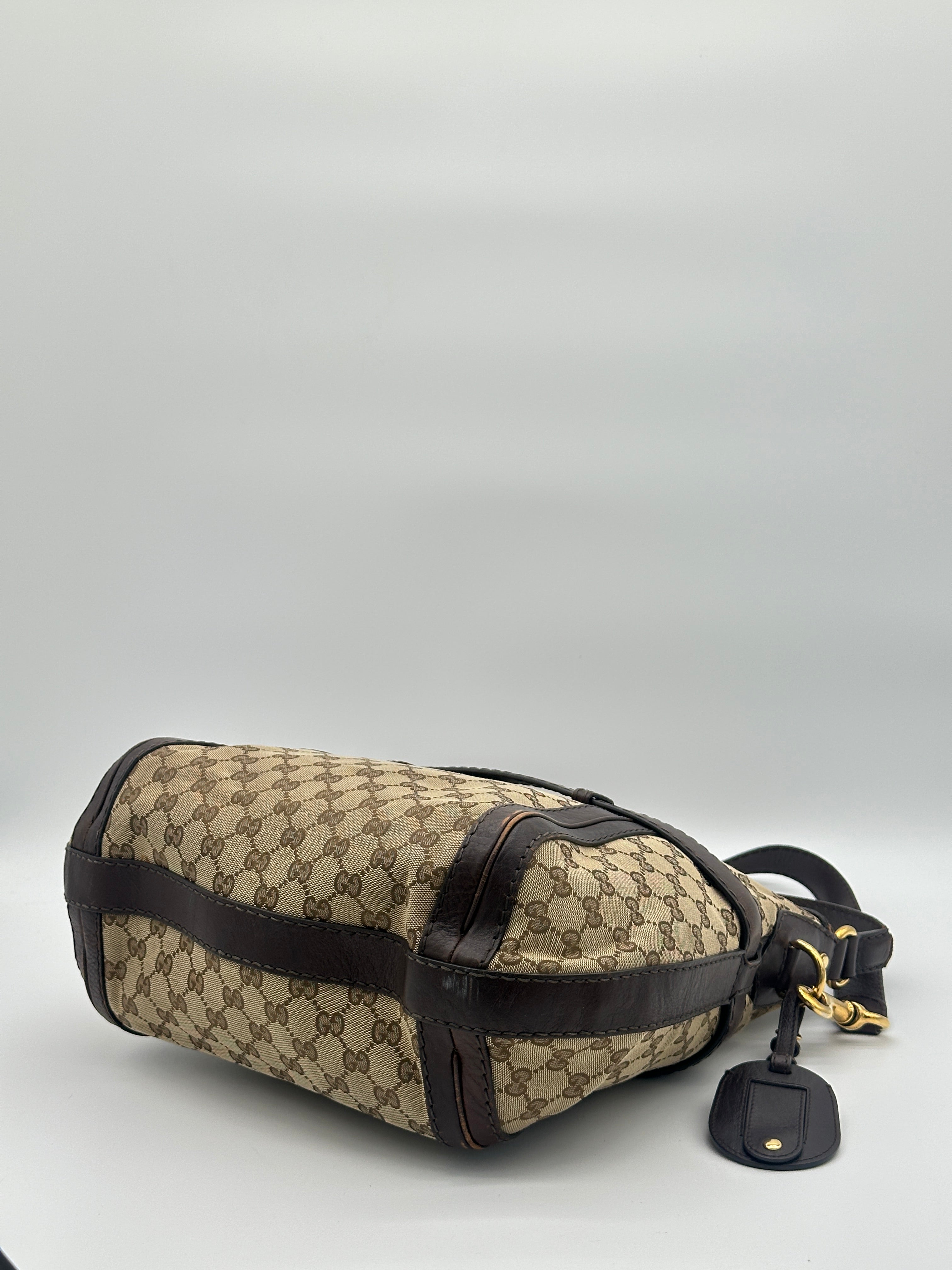 GUCCI GGパターン 2wayバッグ Pre-loved Gucci Canvas GG 2way | Pepper Luxury Vintage