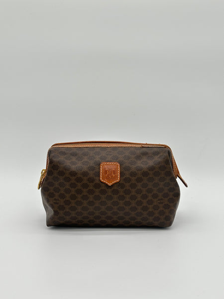 Pre-loved Céline Macadam Toiletry Pouch | Pepper Luxury Vintage