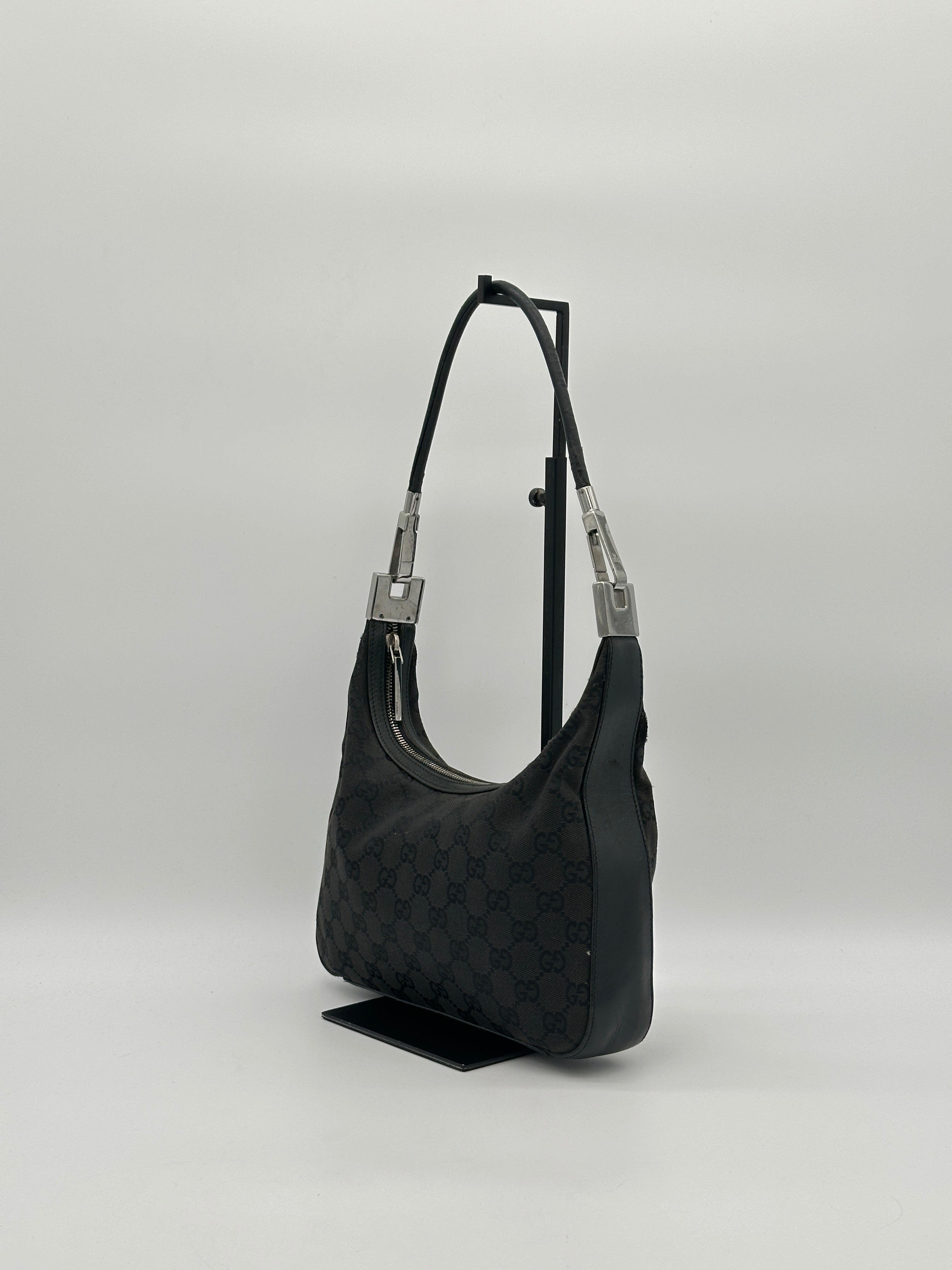 Gucci Clasp Hobo Bag