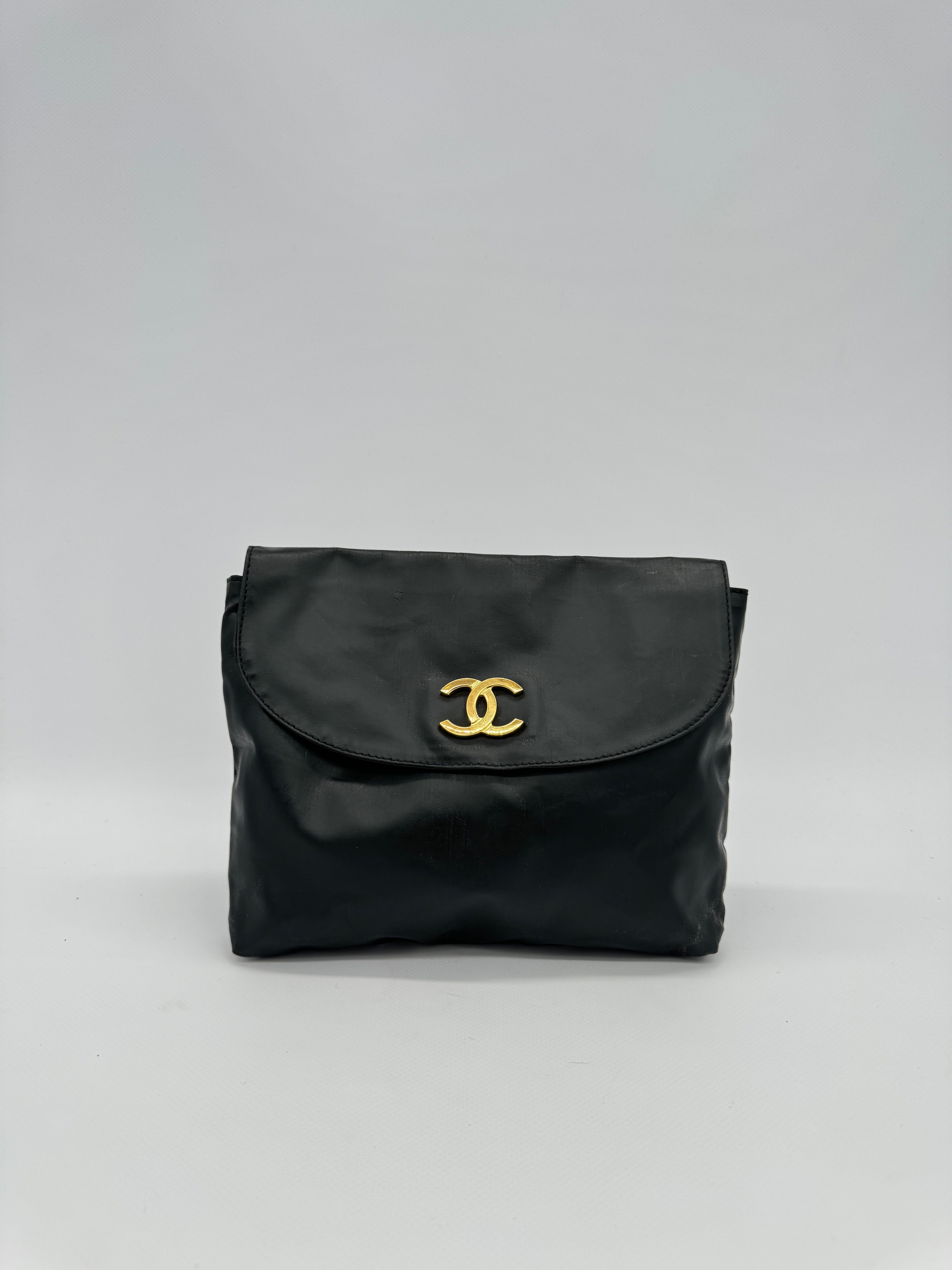 Chanel Patent Leather Pouch