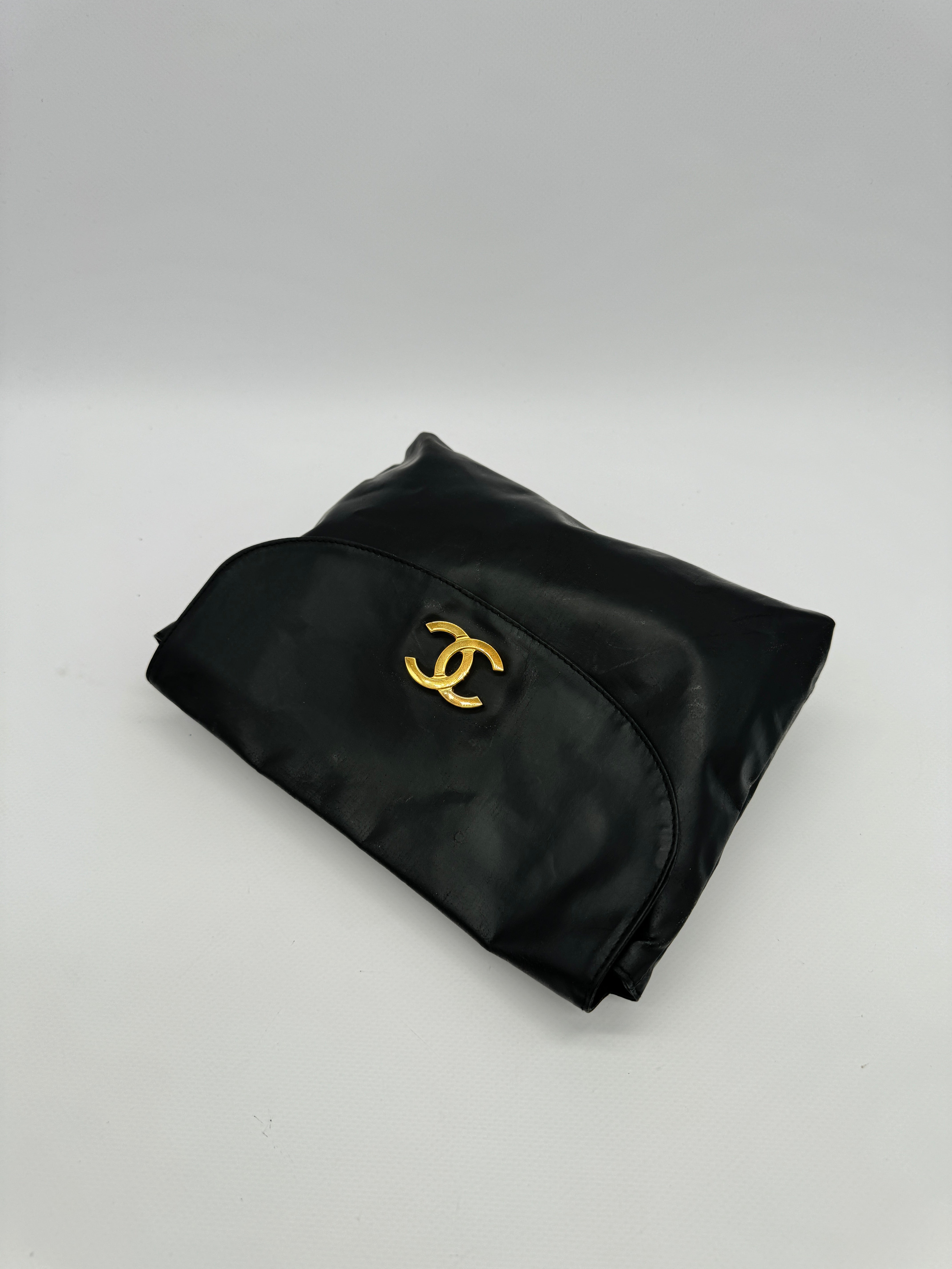 Chanel Patent Leather Pouch