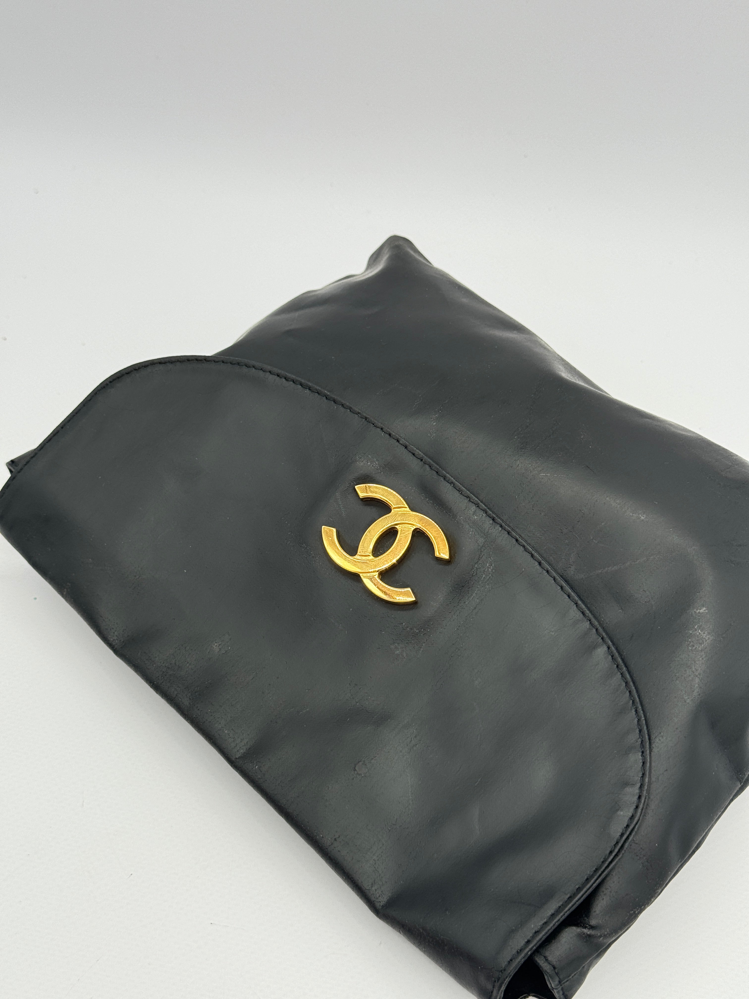 Chanel Patent Leather Pouch