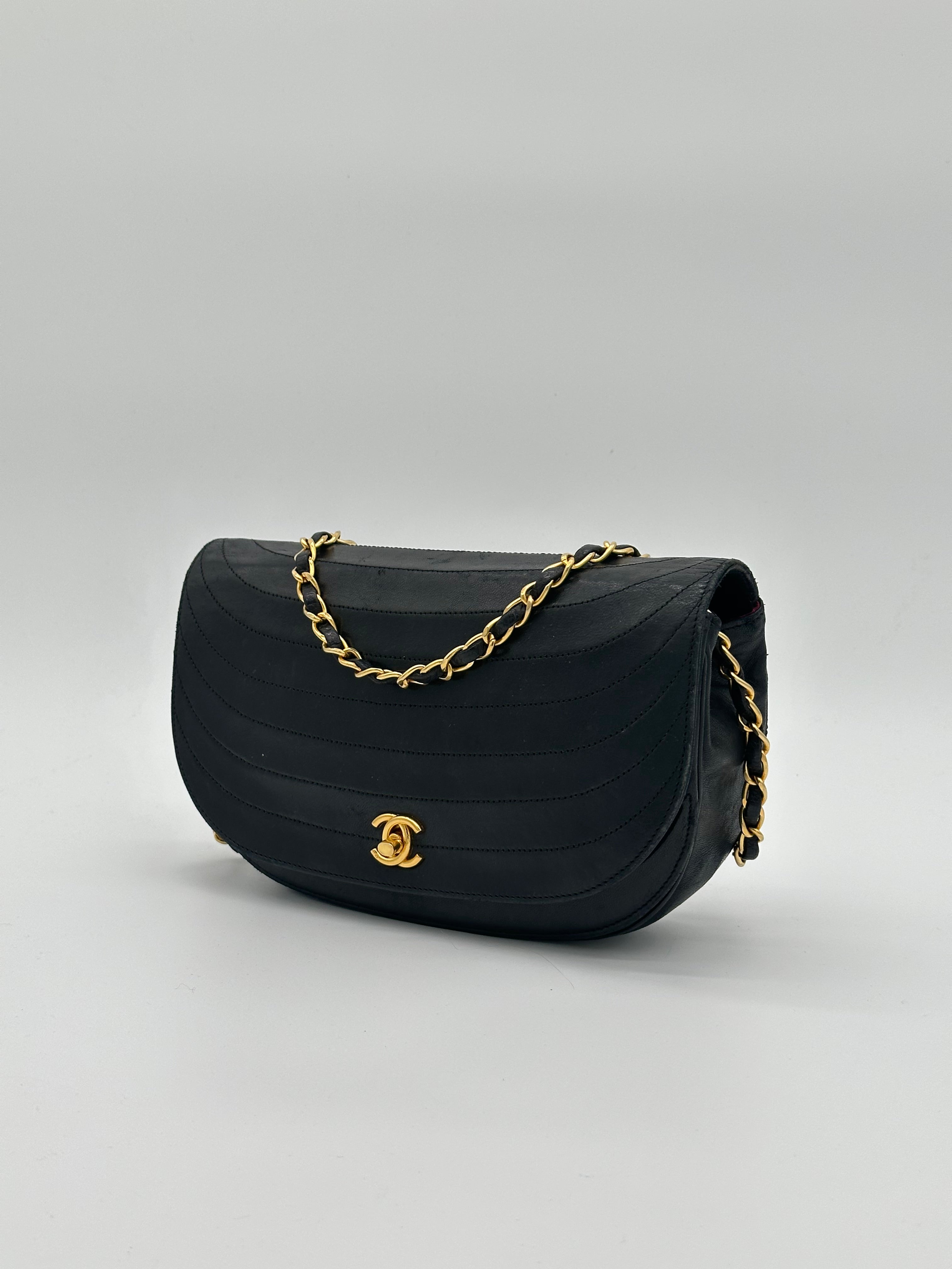 Chanel Half Moon Single Flap