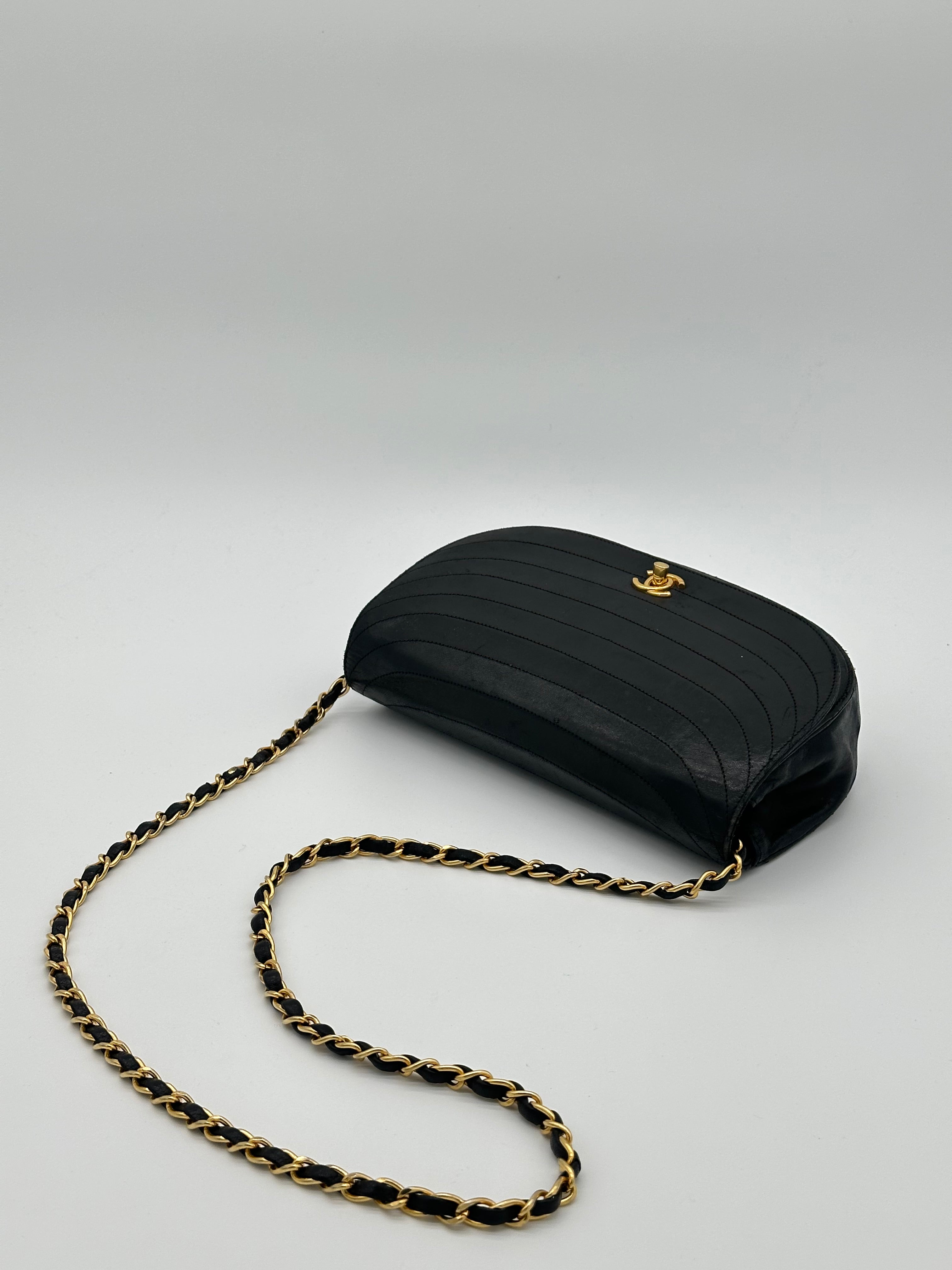 Chanel Half Moon Single Flap