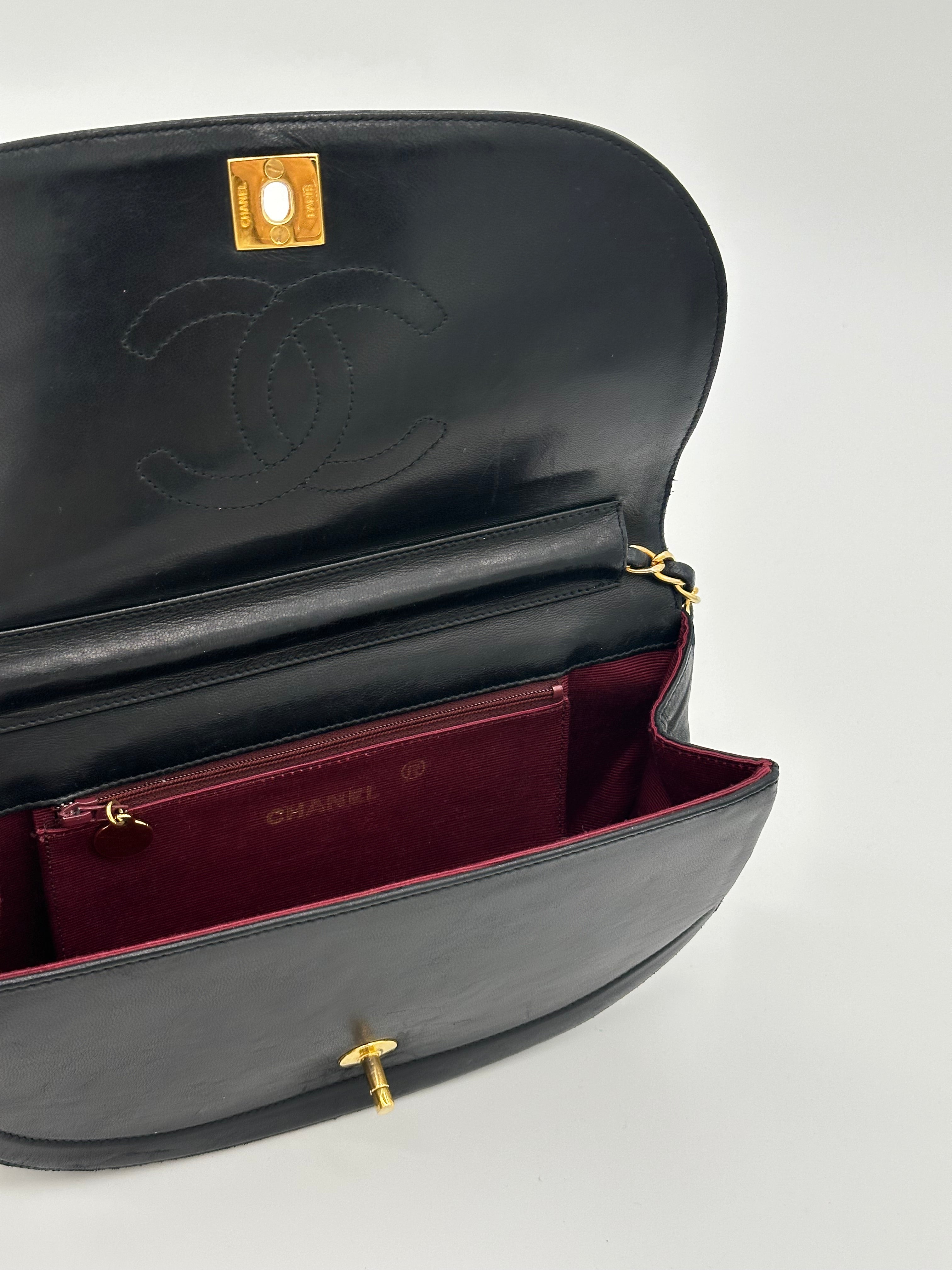 Chanel Half Moon Single Flap