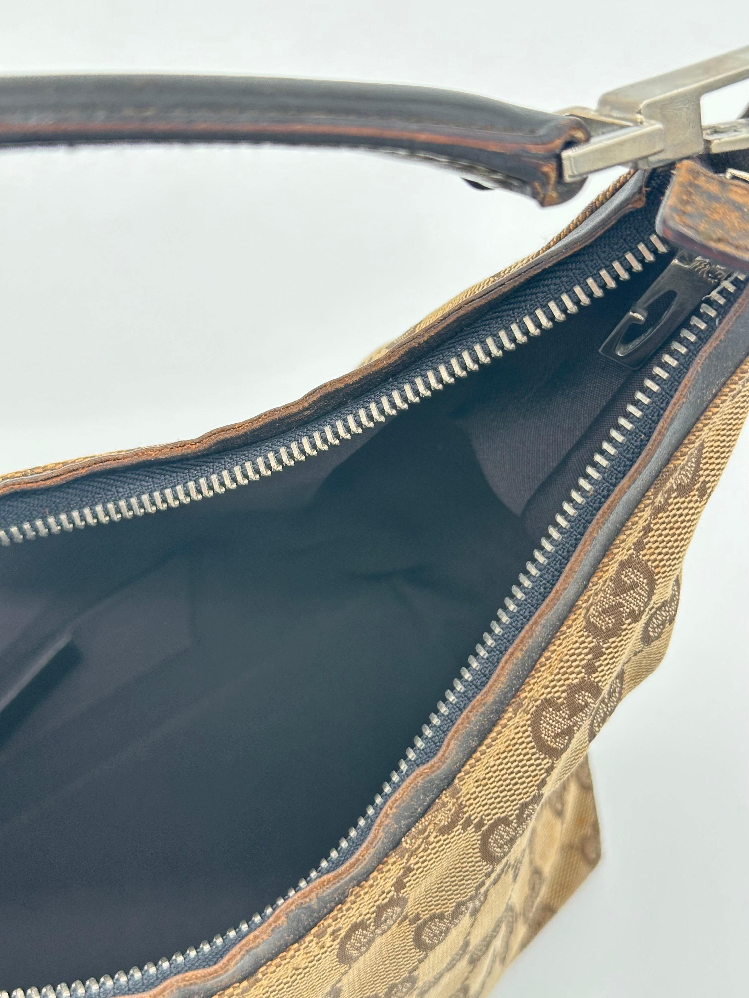 Gucci Canvas Hobo