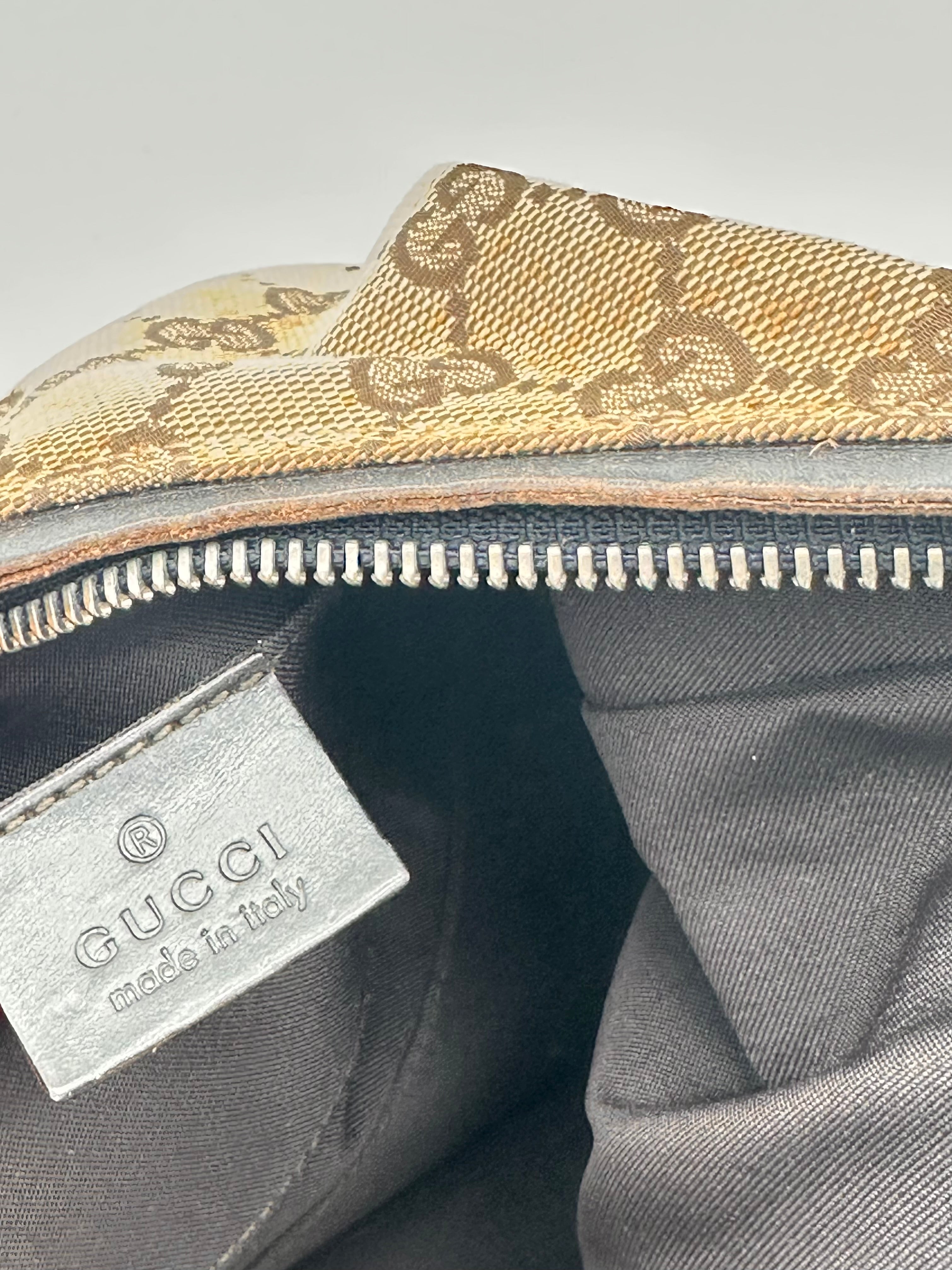 Gucci Canvas Hobo