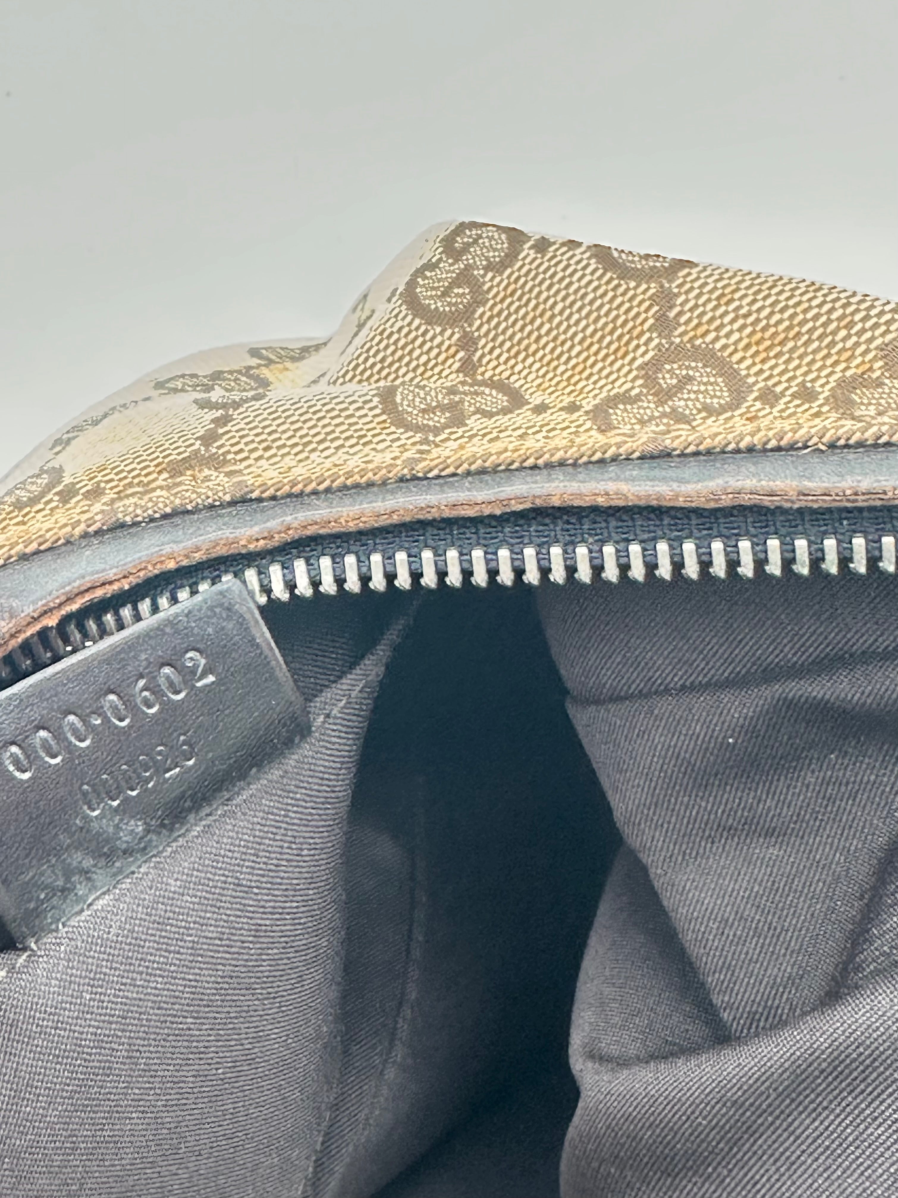 Gucci Canvas Hobo
