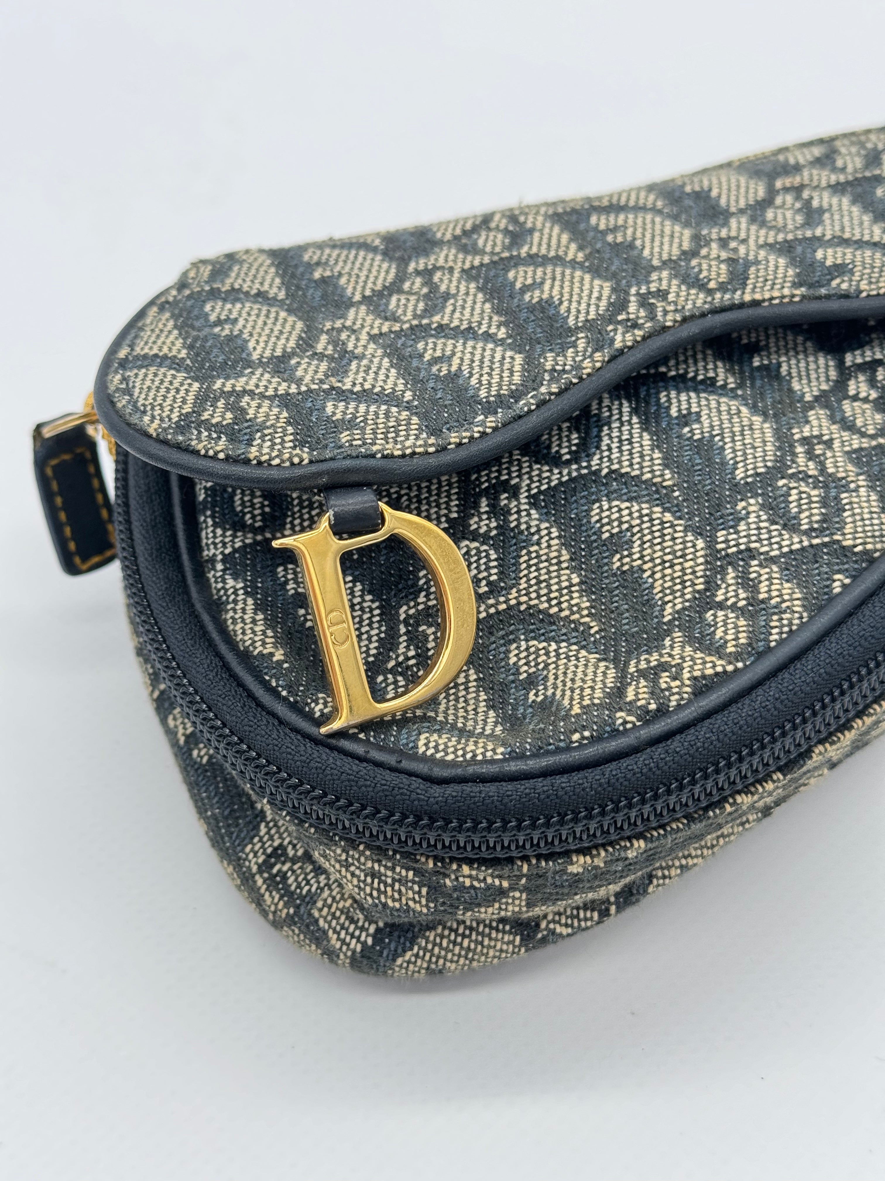 Dior Saddle Cosmetic Pouch