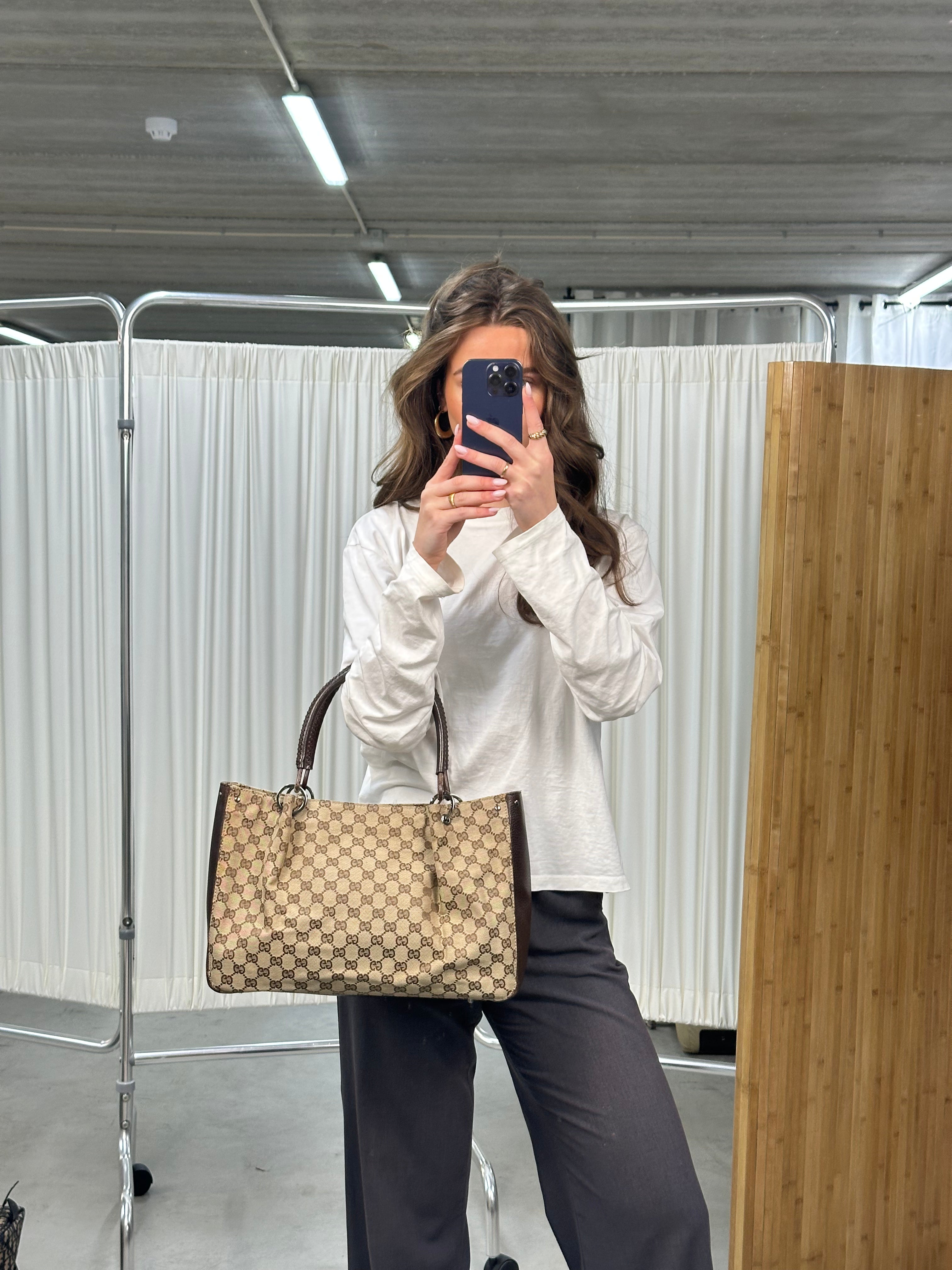 Gucci Canvas Tote Bag