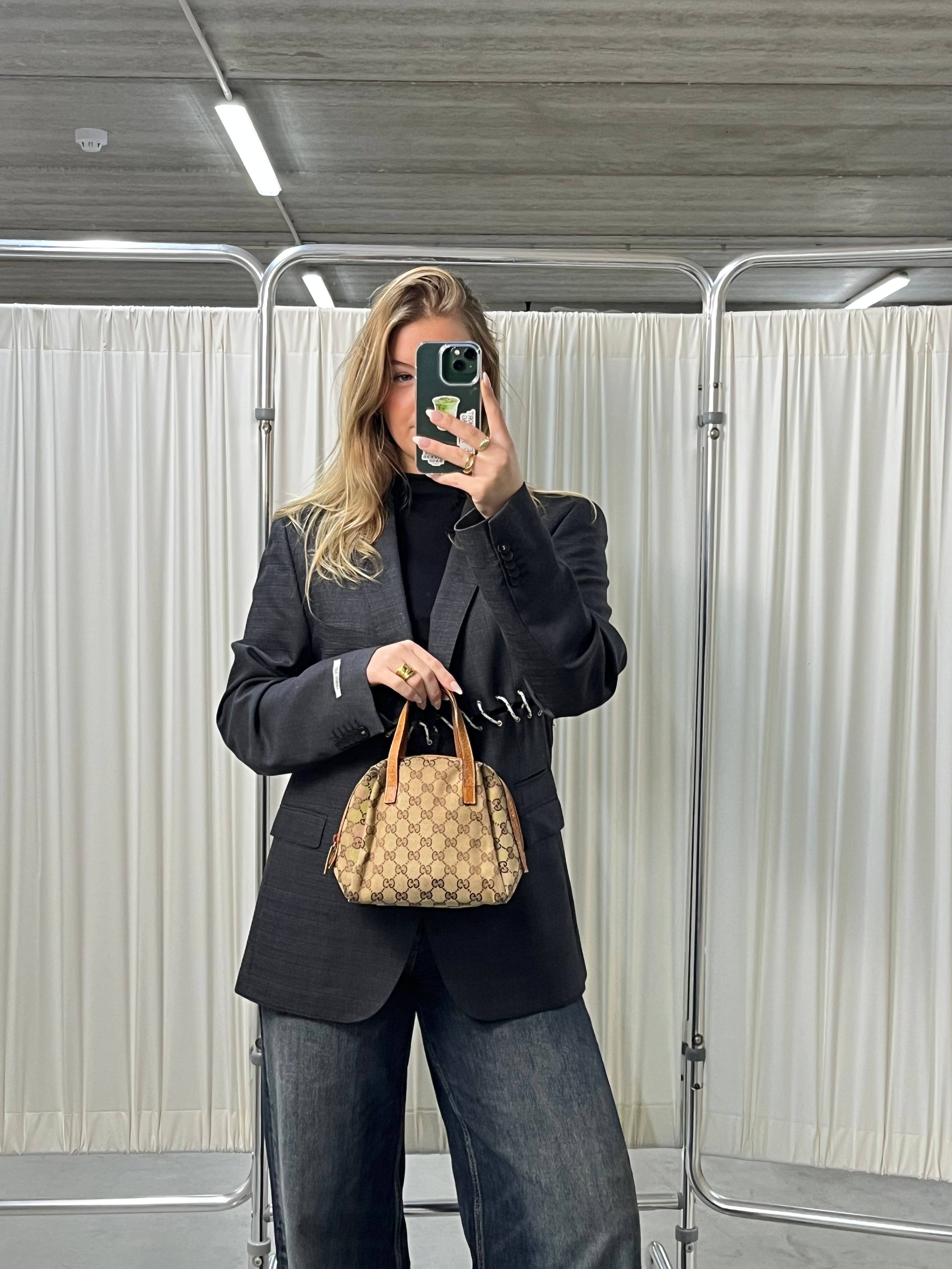 Gucci Mini Canvas Top Handle