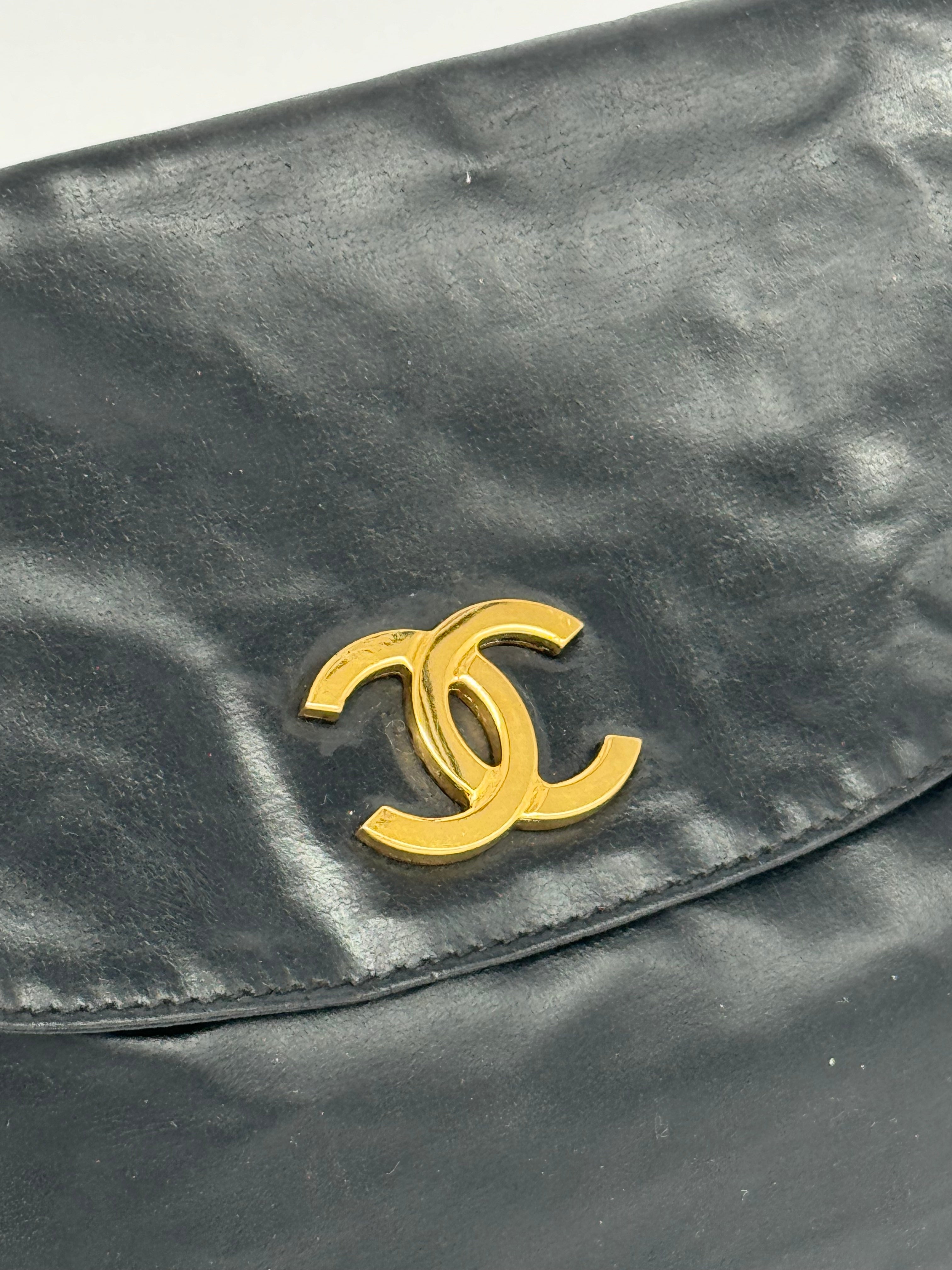 Chanel Patent Leather Pouch